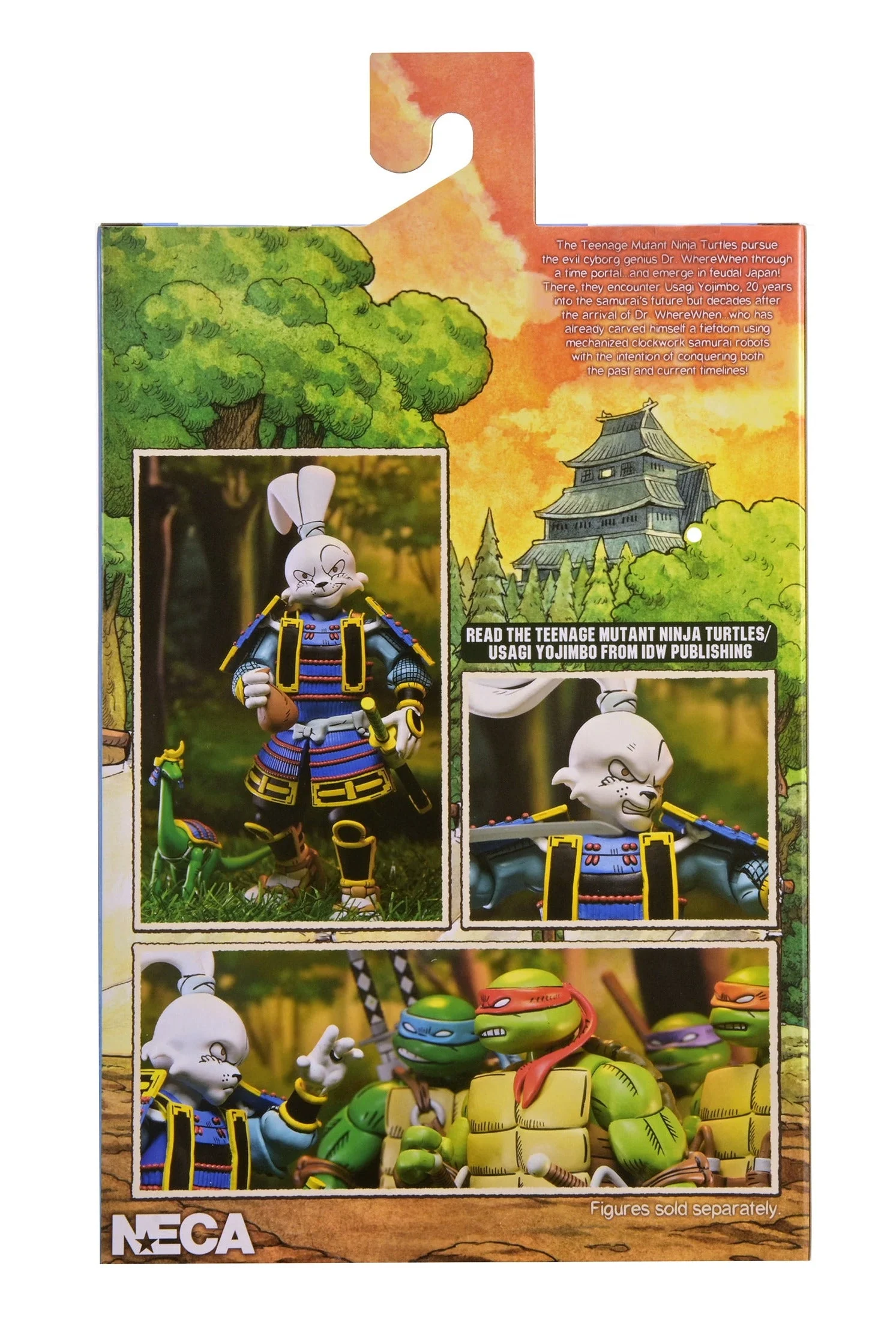 Teenage Mutant Ninja Turtles x Usagi Yojimbo - Ultimate 7” Scale Action Figure Bundle (Usagi, Leonardo, Donatello, Raphael & Michelangelo) - Image 10