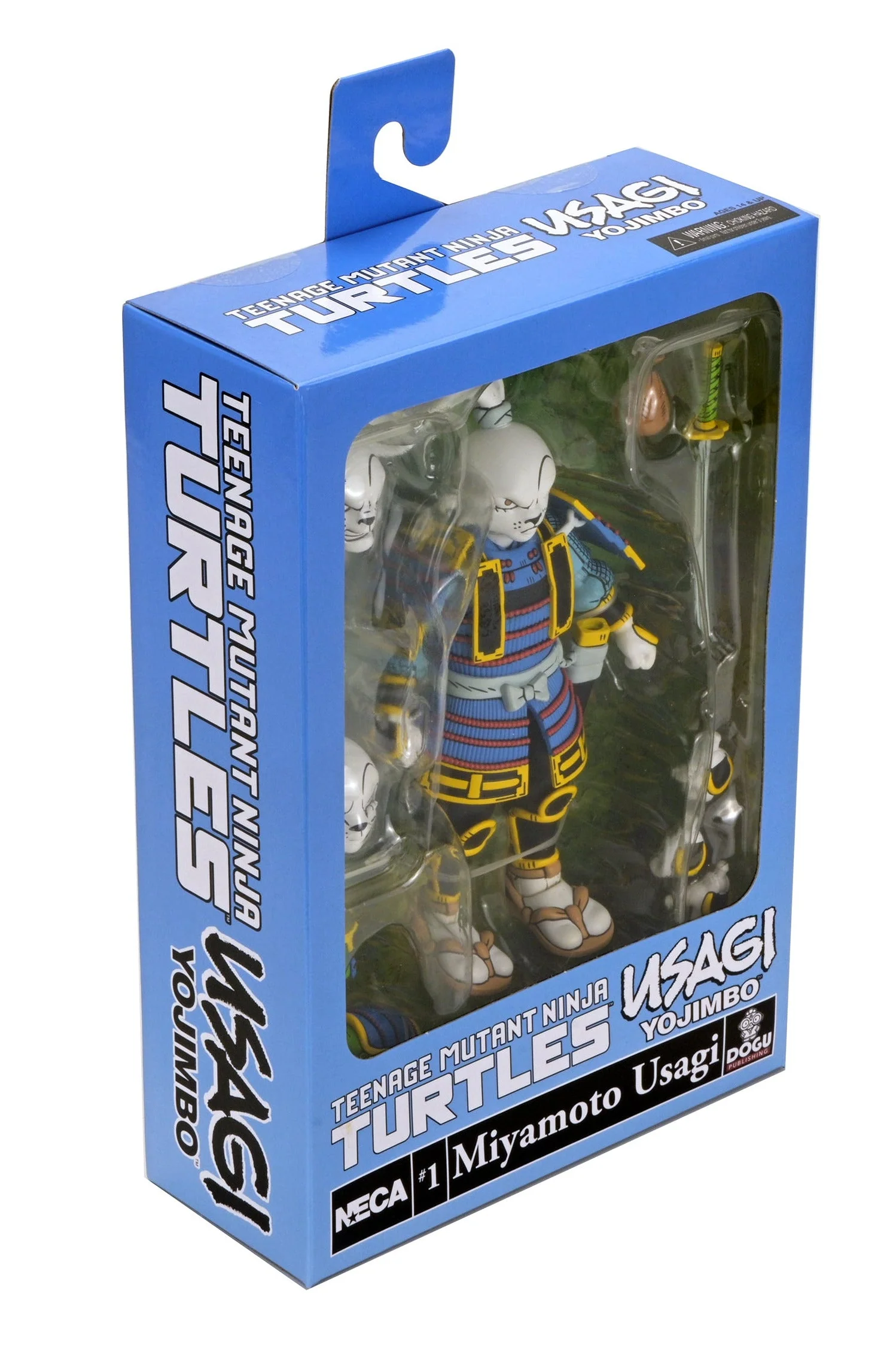 Teenage Mutant Ninja Turtles x Usagi Yojimbo - Ultimate 7” Scale Action Figure Bundle (Usagi, Leonardo, Donatello, Raphael & Michelangelo) - Image 11