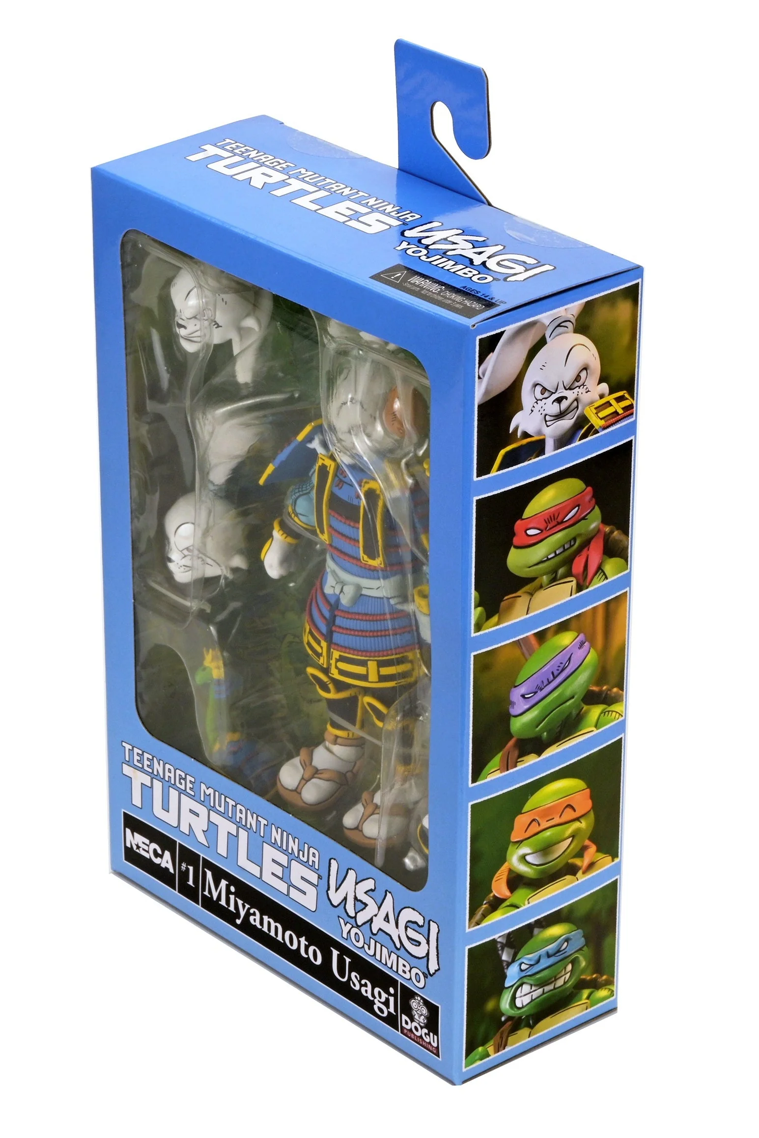 Teenage Mutant Ninja Turtles x Usagi Yojimbo - Ultimate 7” Scale Action Figure Bundle (Usagi, Leonardo, Donatello, Raphael & Michelangelo) - Image 12