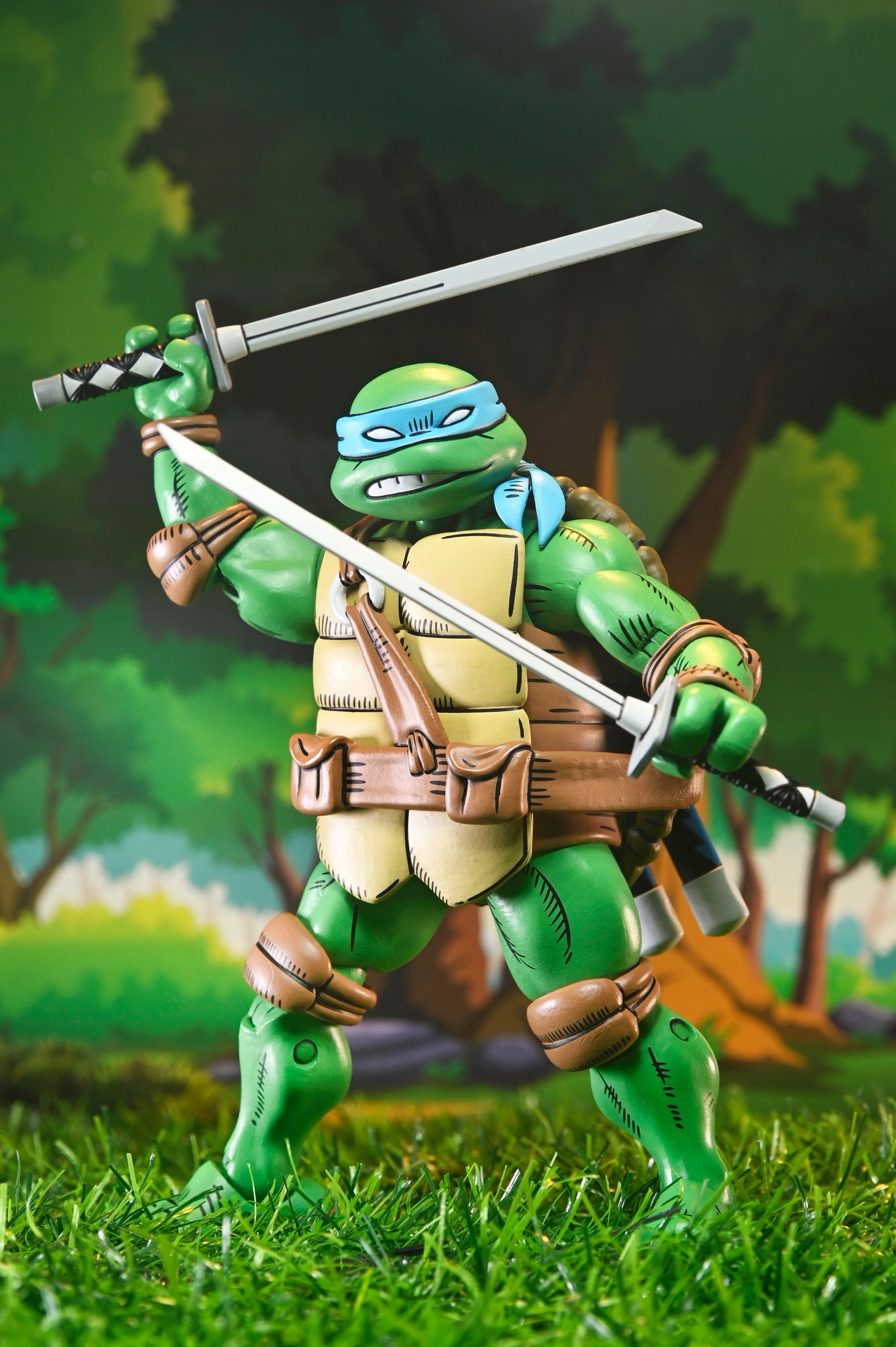 Teenage Mutant Ninja Turtles x Usagi Yojimbo - Ultimate 7” Scale Action Figure Bundle (Usagi, Leonardo, Donatello, Raphael & Michelangelo) - Image 13