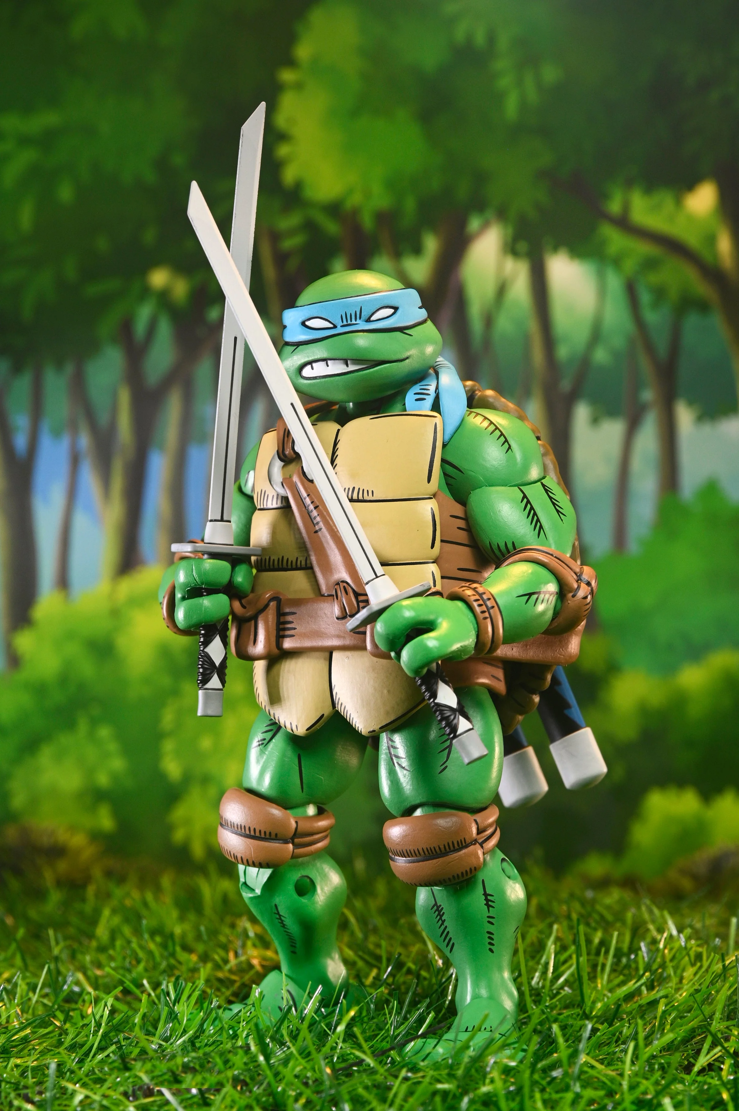 Teenage Mutant Ninja Turtles x Usagi Yojimbo - Ultimate 7” Scale Action Figure Bundle (Usagi, Leonardo, Donatello, Raphael & Michelangelo) - Image 14