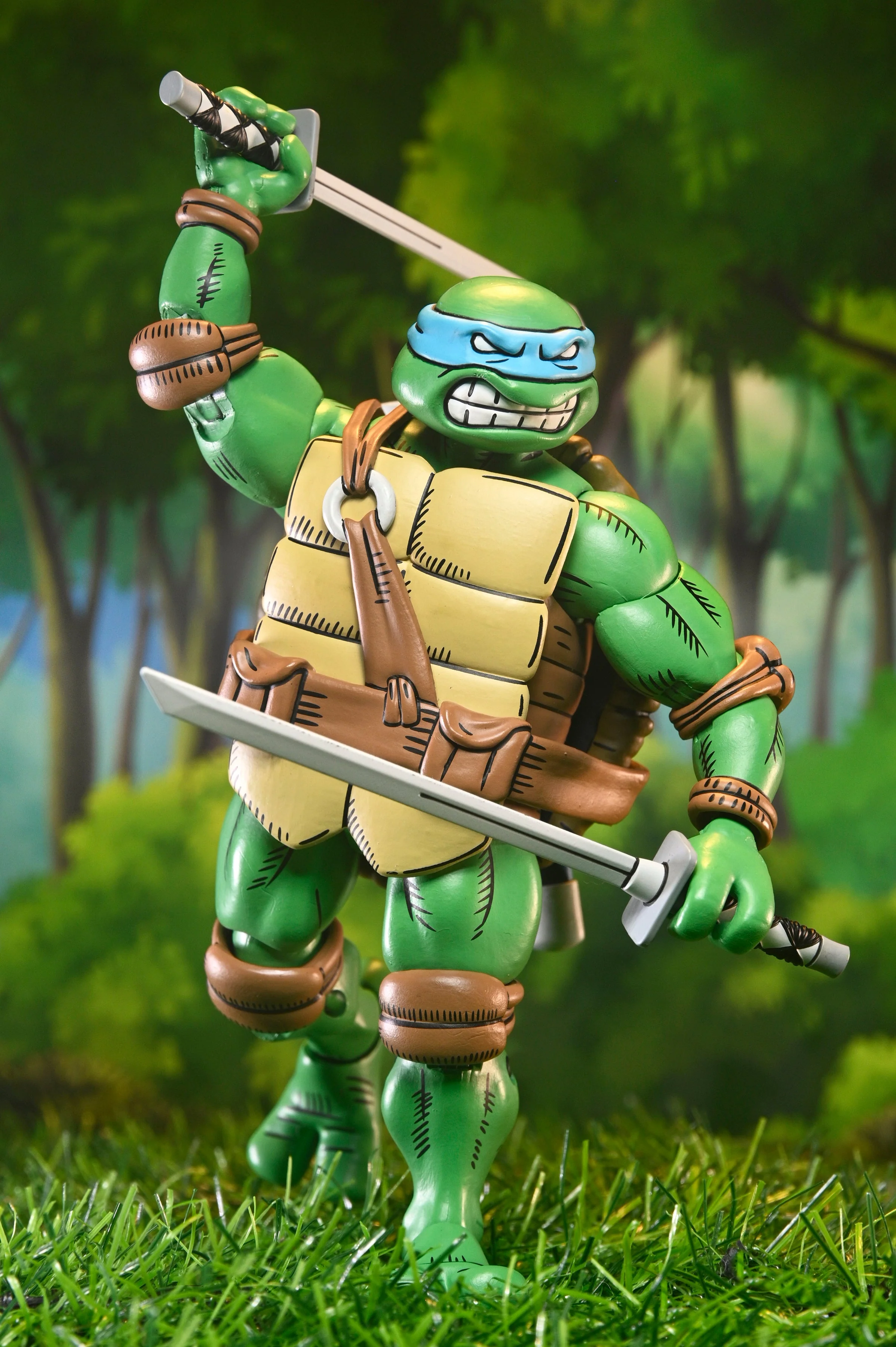 Teenage Mutant Ninja Turtles x Usagi Yojimbo - Ultimate 7” Scale Action Figure Bundle (Usagi, Leonardo, Donatello, Raphael & Michelangelo) - Image 15