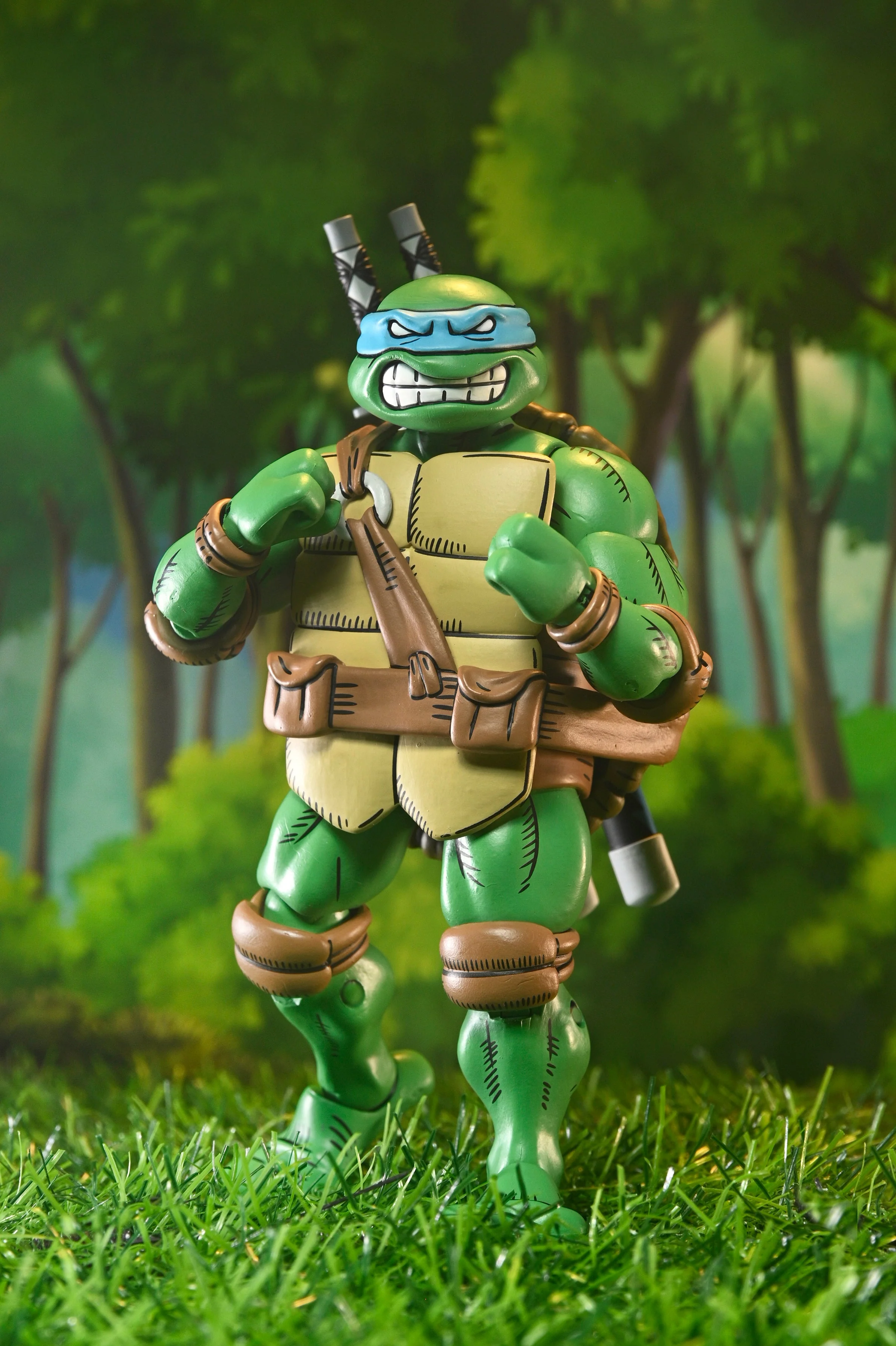 Teenage Mutant Ninja Turtles x Usagi Yojimbo - Ultimate 7” Scale Action Figure Bundle (Usagi, Leonardo, Donatello, Raphael & Michelangelo) - Image 16