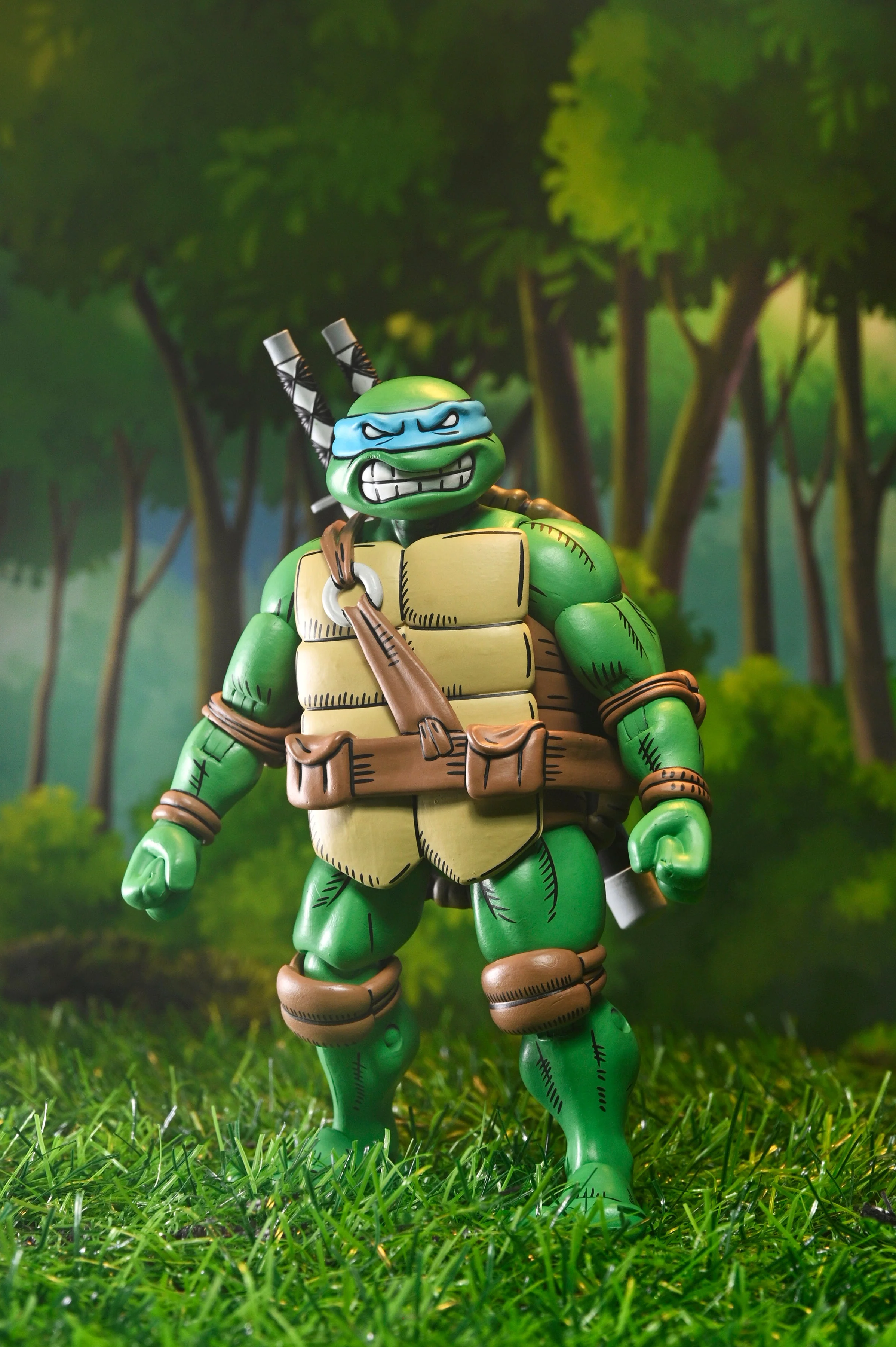 Teenage Mutant Ninja Turtles x Usagi Yojimbo - Ultimate 7” Scale Action Figure Bundle (Usagi, Leonardo, Donatello, Raphael & Michelangelo) - Image 17
