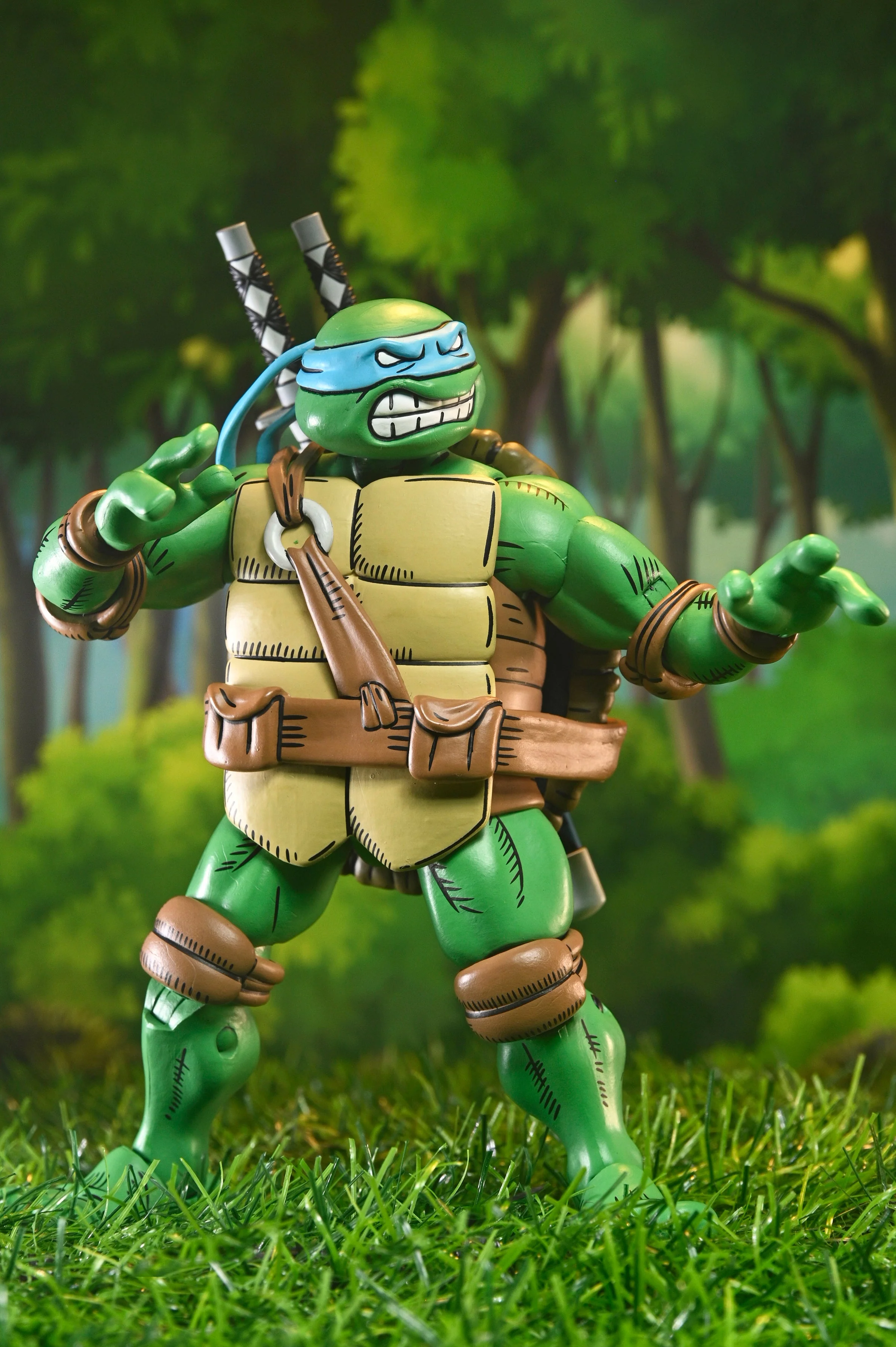 Teenage Mutant Ninja Turtles x Usagi Yojimbo - Ultimate 7” Scale Action Figure Bundle (Usagi, Leonardo, Donatello, Raphael & Michelangelo) - Image 18