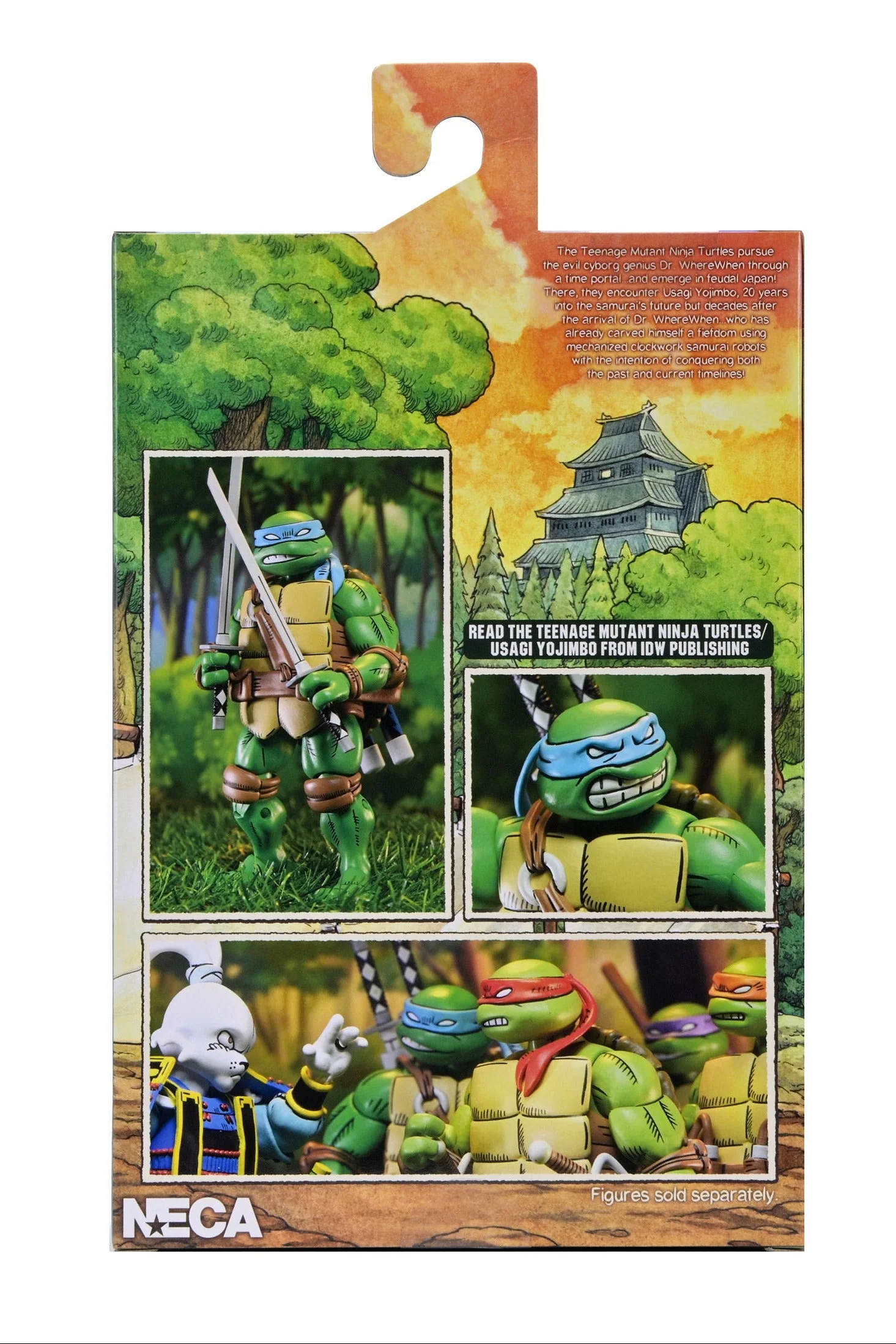 Teenage Mutant Ninja Turtles x Usagi Yojimbo - Ultimate 7” Scale Action Figure Bundle (Usagi, Leonardo, Donatello, Raphael & Michelangelo) - Image 22