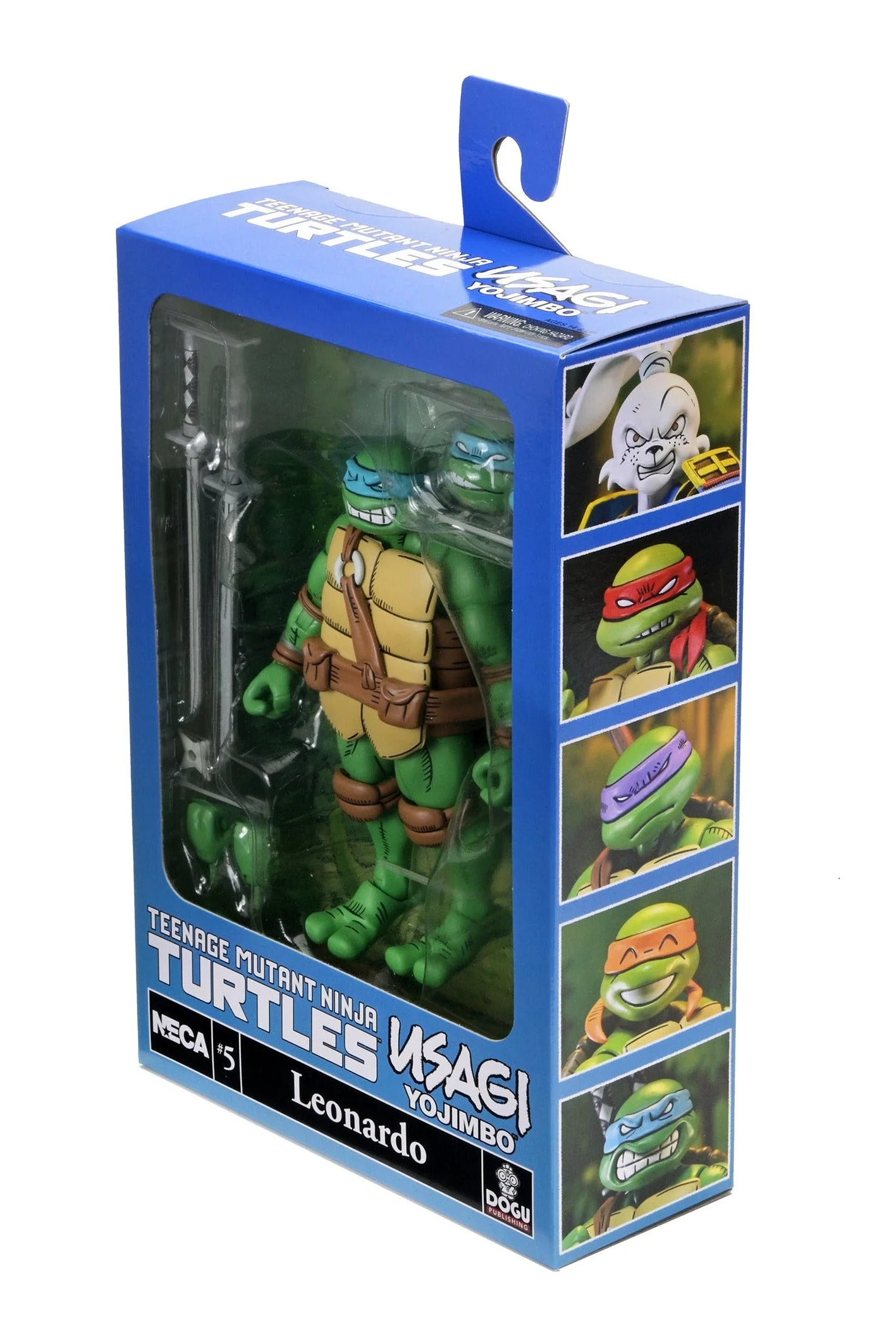 Teenage Mutant Ninja Turtles x Usagi Yojimbo - Ultimate 7” Scale Action Figure Bundle (Usagi, Leonardo, Donatello, Raphael & Michelangelo) - Image 24