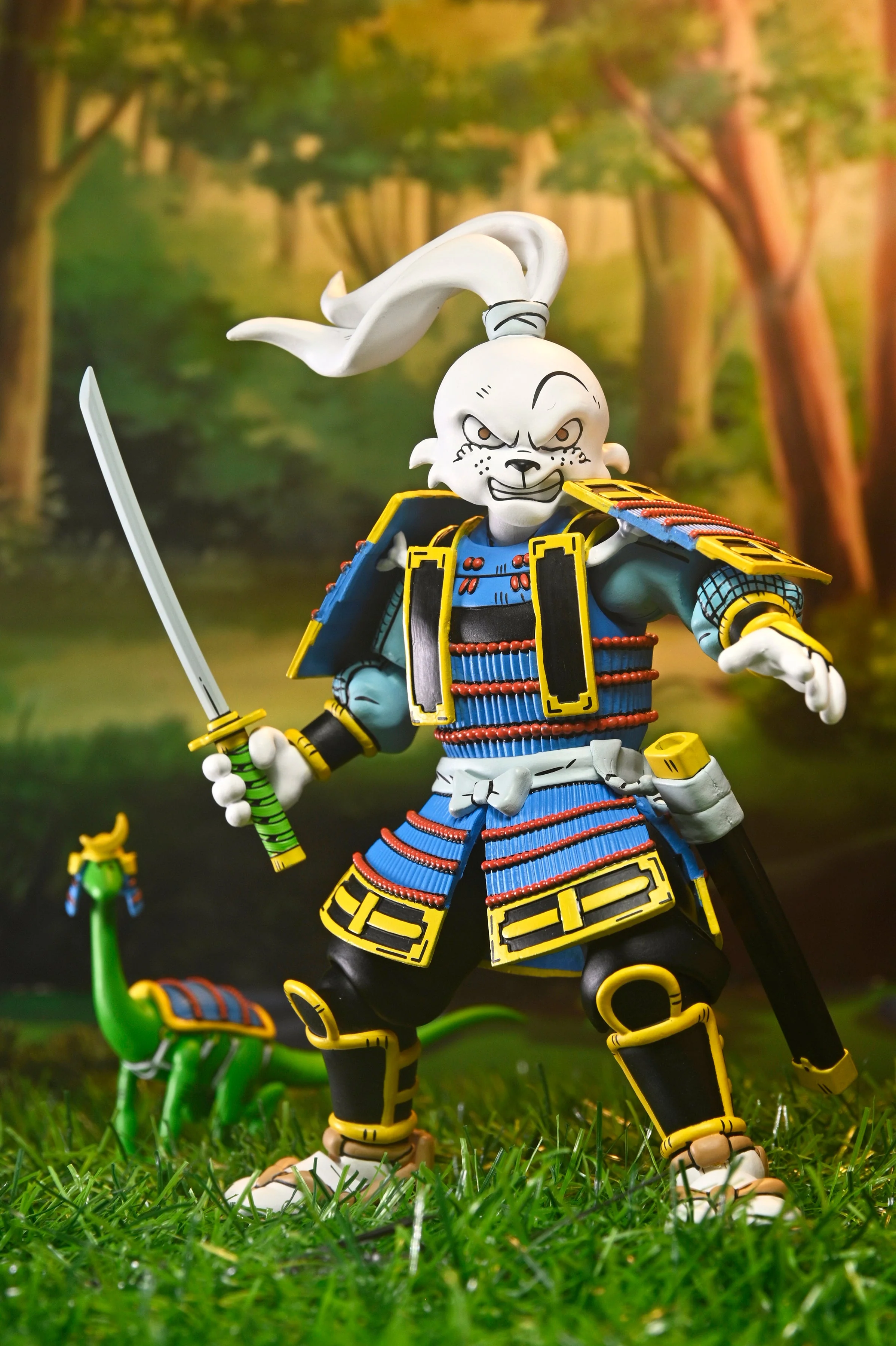 Teenage Mutant Ninja Turtles x Usagi Yojimbo - Ultimate 7” Scale Action Figure Bundle (Usagi, Leonardo, Donatello, Raphael & Michelangelo) - Image 3