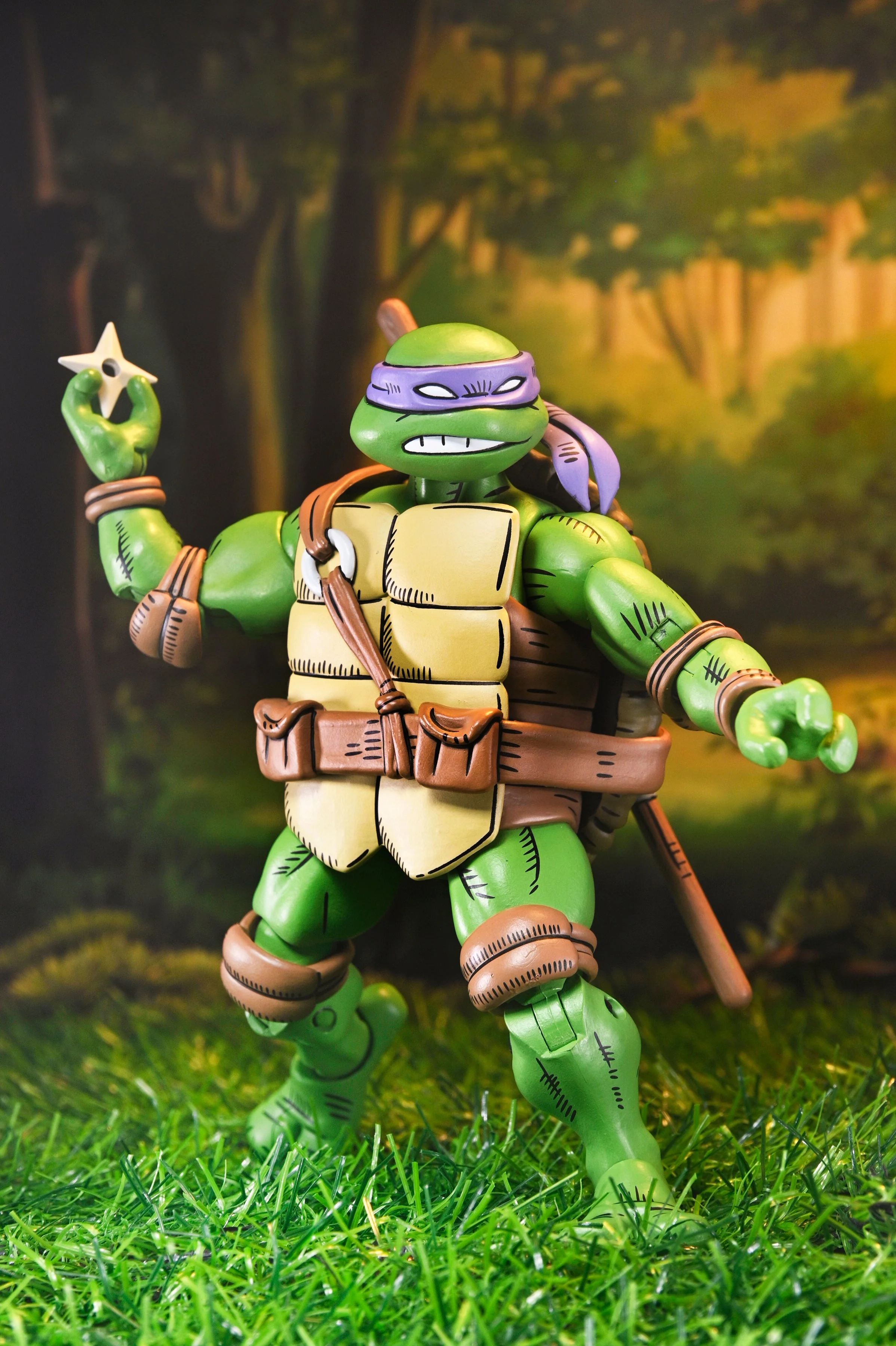 Teenage Mutant Ninja Turtles x Usagi Yojimbo - Ultimate 7” Scale Action Figure Bundle (Usagi, Leonardo, Donatello, Raphael & Michelangelo) - Image 33