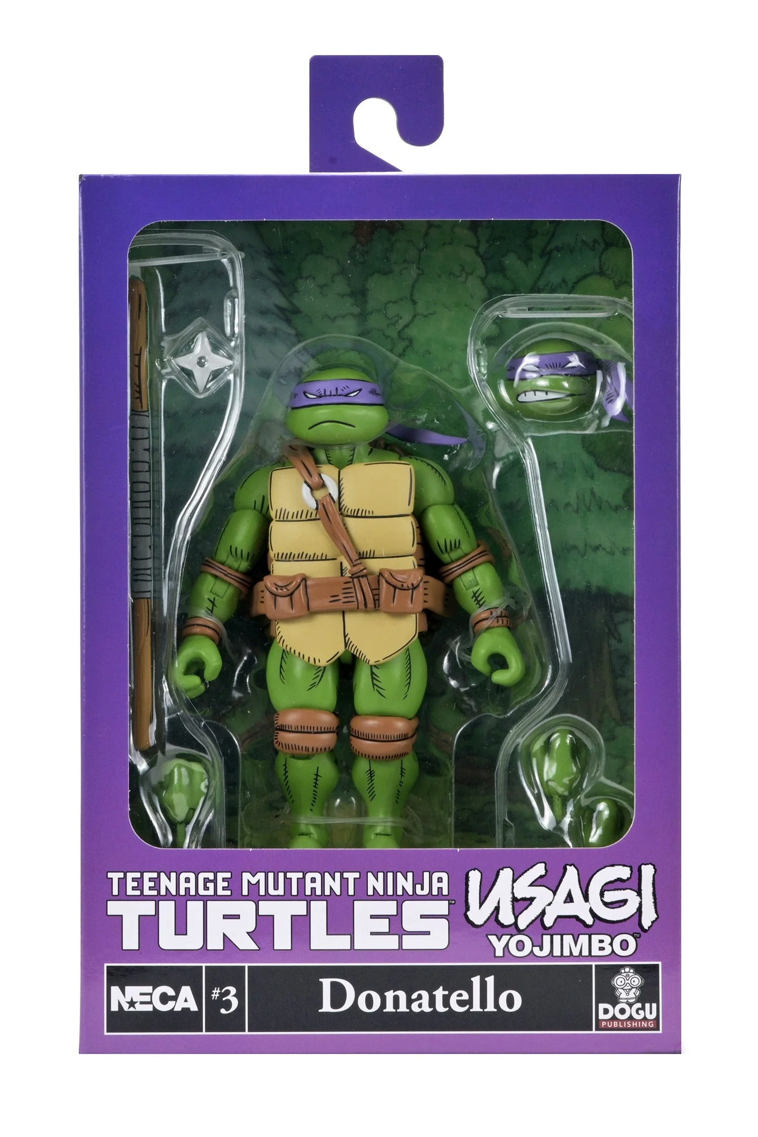 Teenage Mutant Ninja Turtles x Usagi Yojimbo - Ultimate 7” Scale Action Figure Bundle (Usagi, Leonardo, Donatello, Raphael & Michelangelo) - Image 35