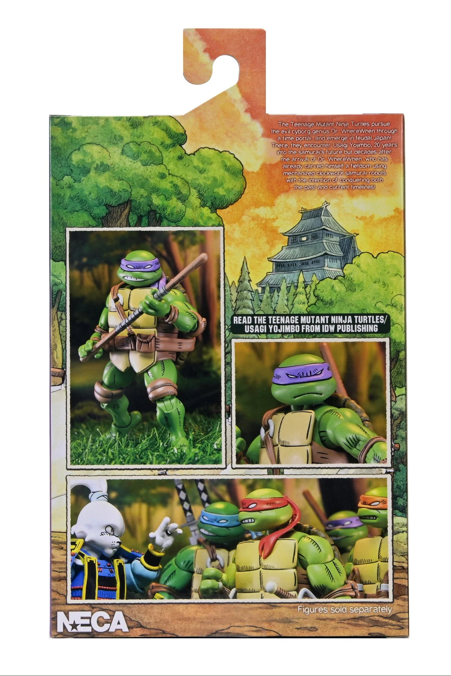 Teenage Mutant Ninja Turtles x Usagi Yojimbo - Ultimate 7” Scale Action Figure Bundle (Usagi, Leonardo, Donatello, Raphael & Michelangelo) - Image 36