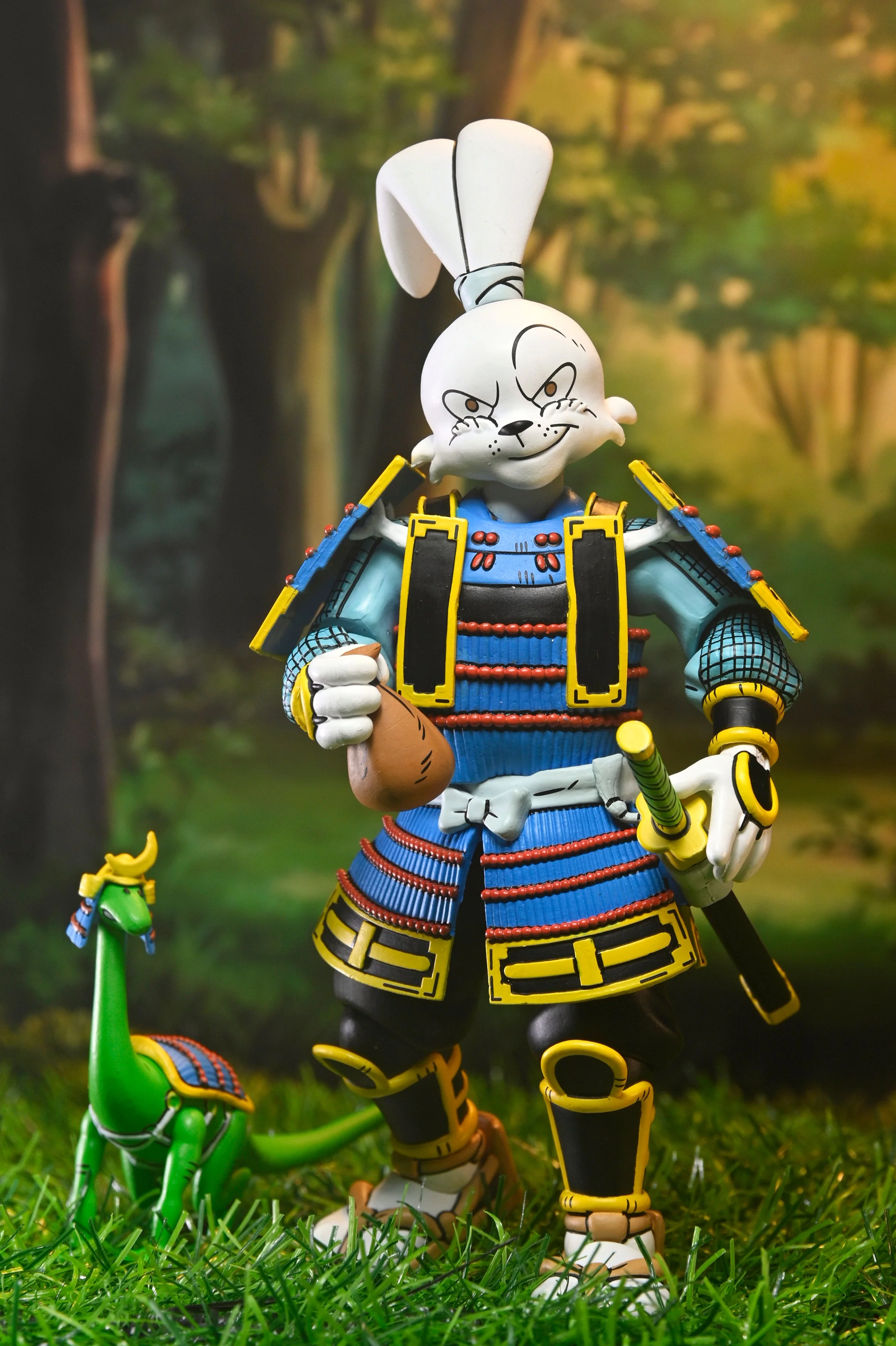 Teenage Mutant Ninja Turtles x Usagi Yojimbo - Ultimate 7” Scale Action Figure Bundle (Usagi, Leonardo, Donatello, Raphael & Michelangelo) - Image 4