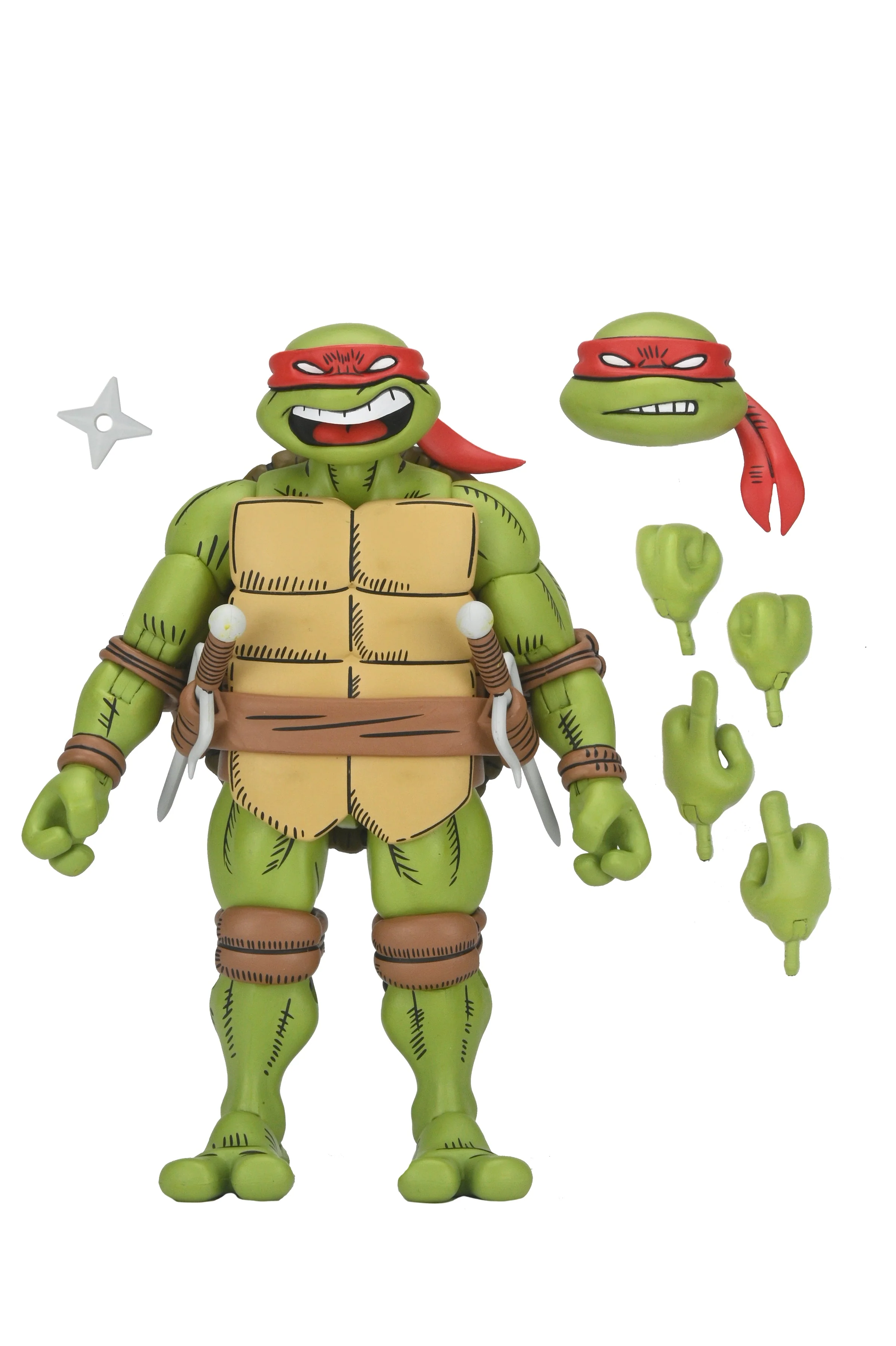 Teenage Mutant Ninja Turtles x Usagi Yojimbo - Ultimate 7” Scale Action Figure Bundle (Usagi, Leonardo, Donatello, Raphael & Michelangelo) - Image 46