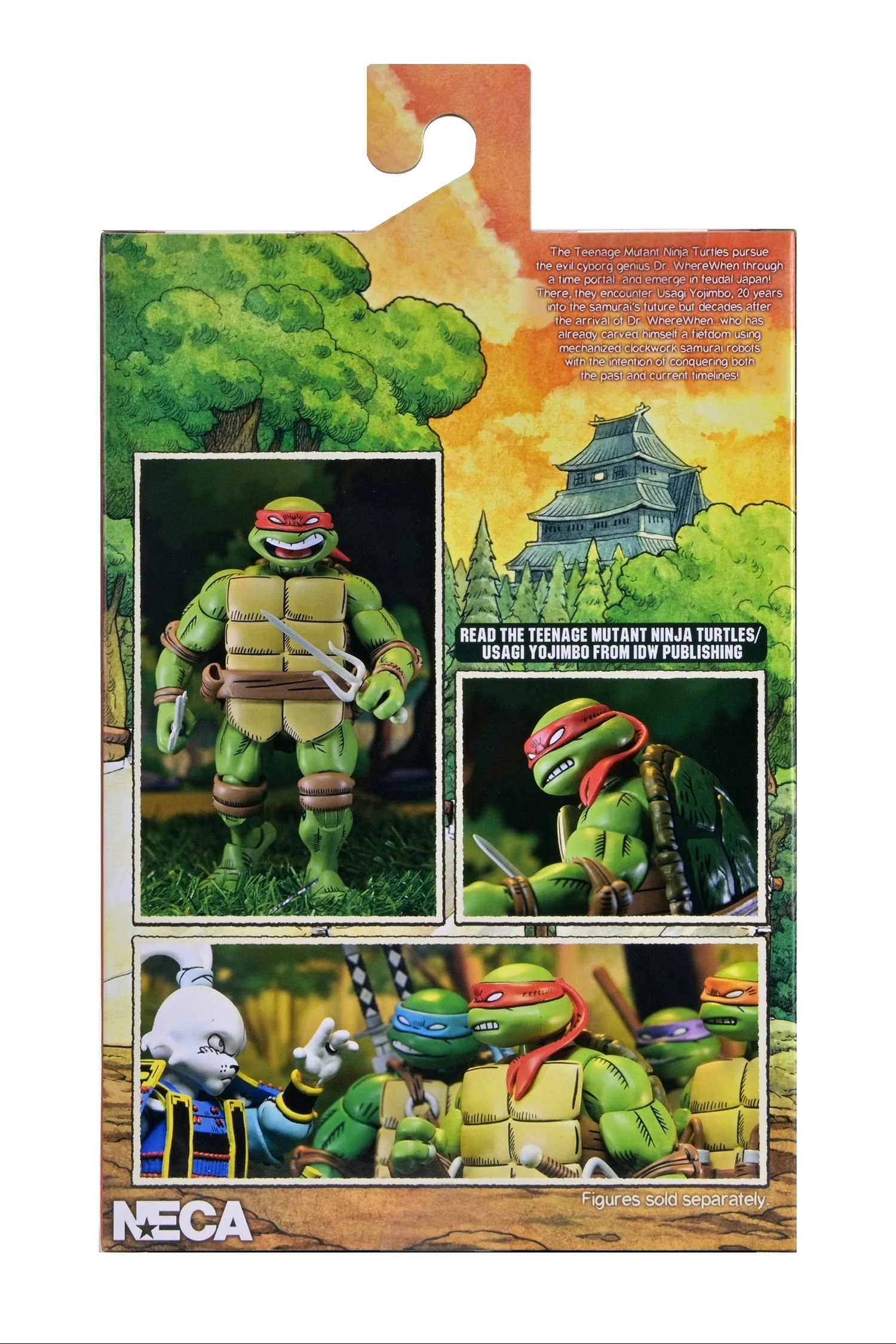 Teenage Mutant Ninja Turtles x Usagi Yojimbo - Ultimate 7” Scale Action Figure Bundle (Usagi, Leonardo, Donatello, Raphael & Michelangelo) - Image 48
