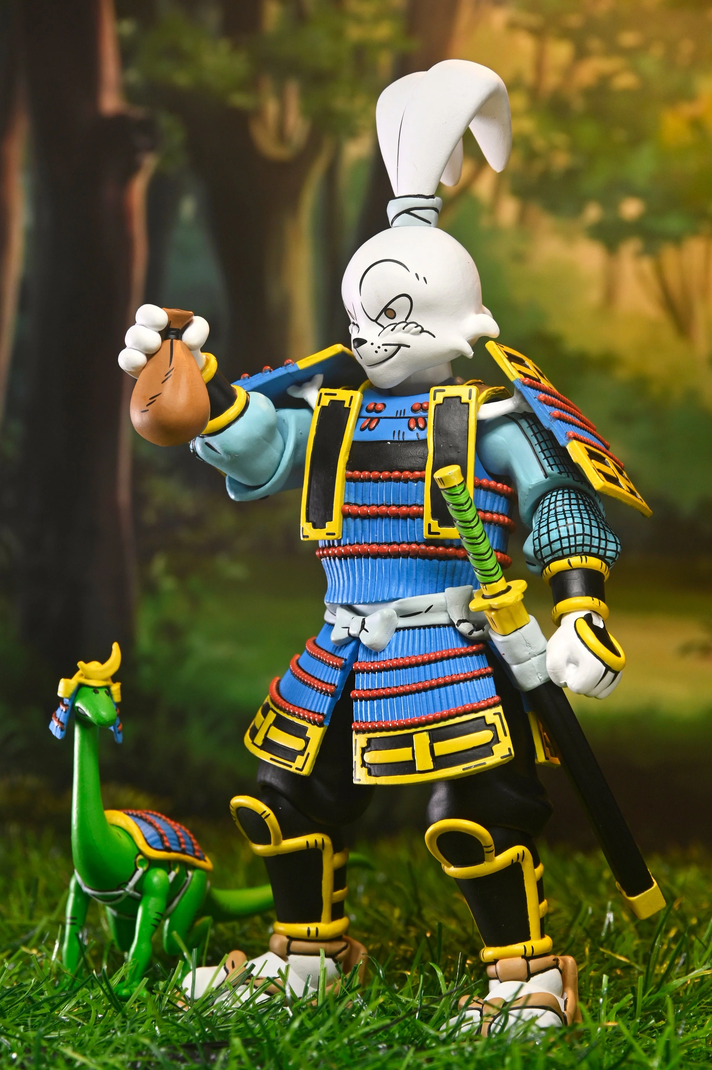 Teenage Mutant Ninja Turtles x Usagi Yojimbo - Ultimate 7” Scale Action Figure Bundle (Usagi, Leonardo, Donatello, Raphael & Michelangelo) - Image 5