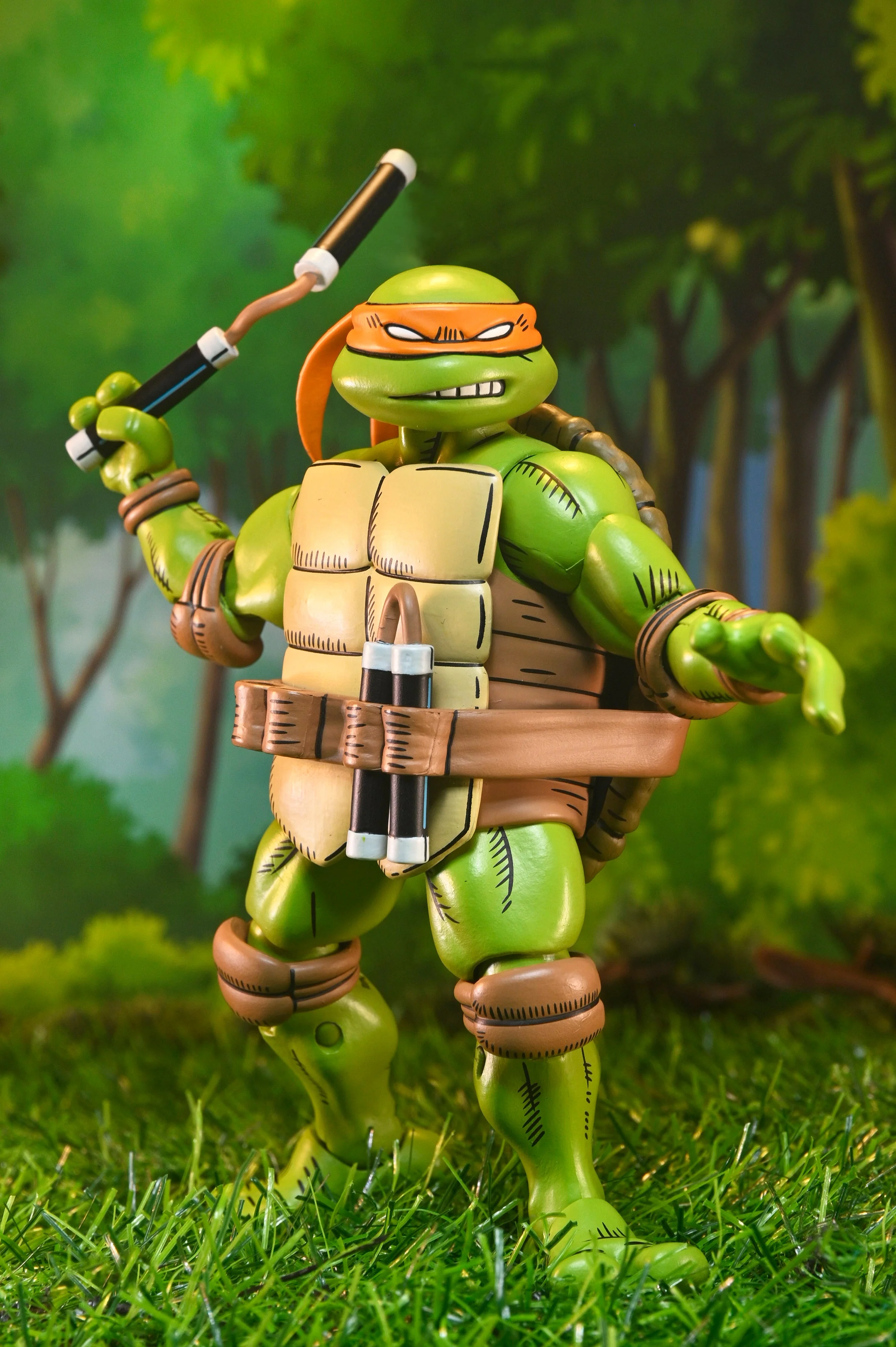 Teenage Mutant Ninja Turtles x Usagi Yojimbo - Ultimate 7” Scale Action Figure Bundle (Usagi, Leonardo, Donatello, Raphael & Michelangelo) - Image 51