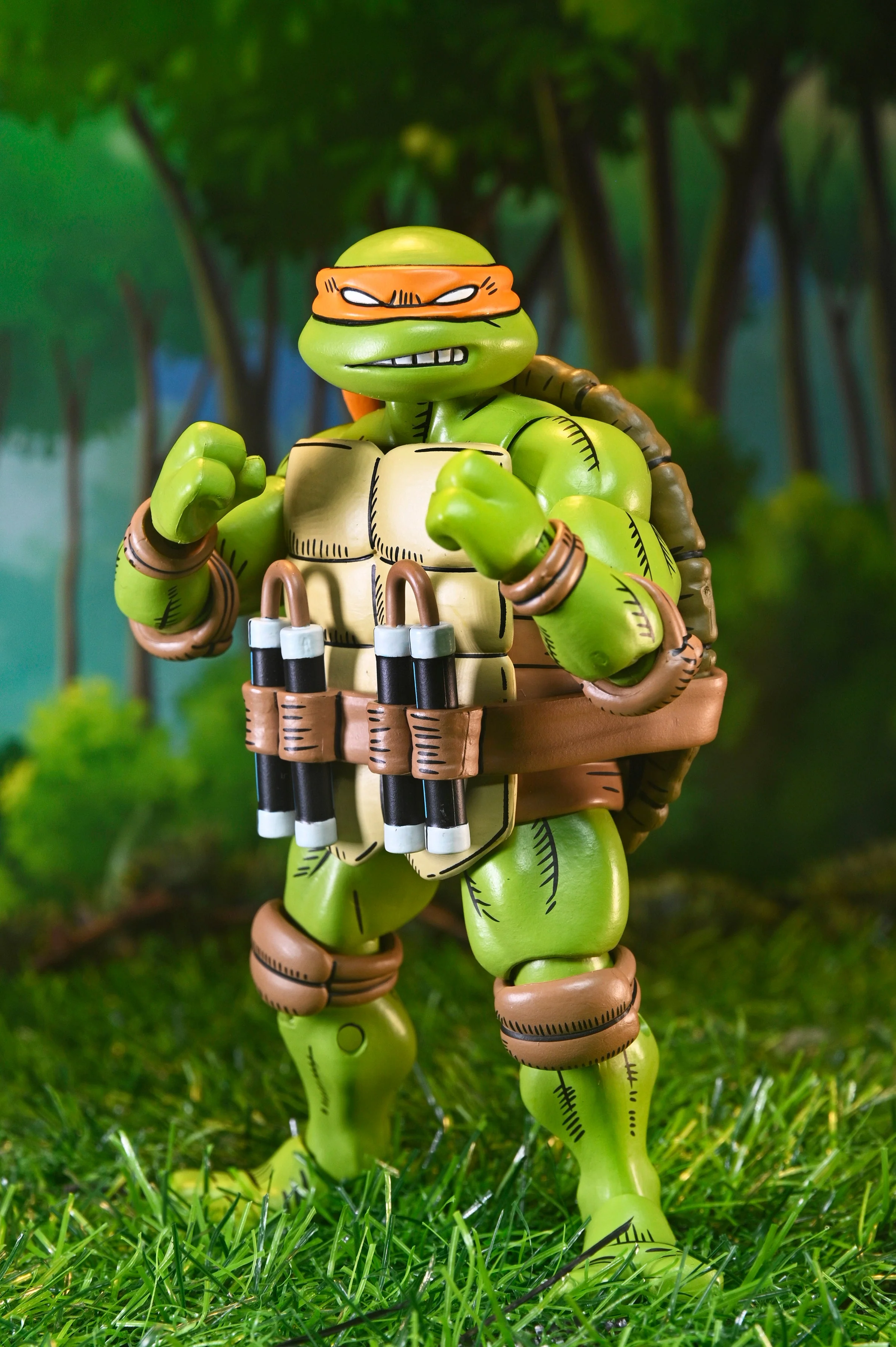 Teenage Mutant Ninja Turtles x Usagi Yojimbo - Ultimate 7” Scale Action Figure Bundle (Usagi, Leonardo, Donatello, Raphael & Michelangelo) - Image 52