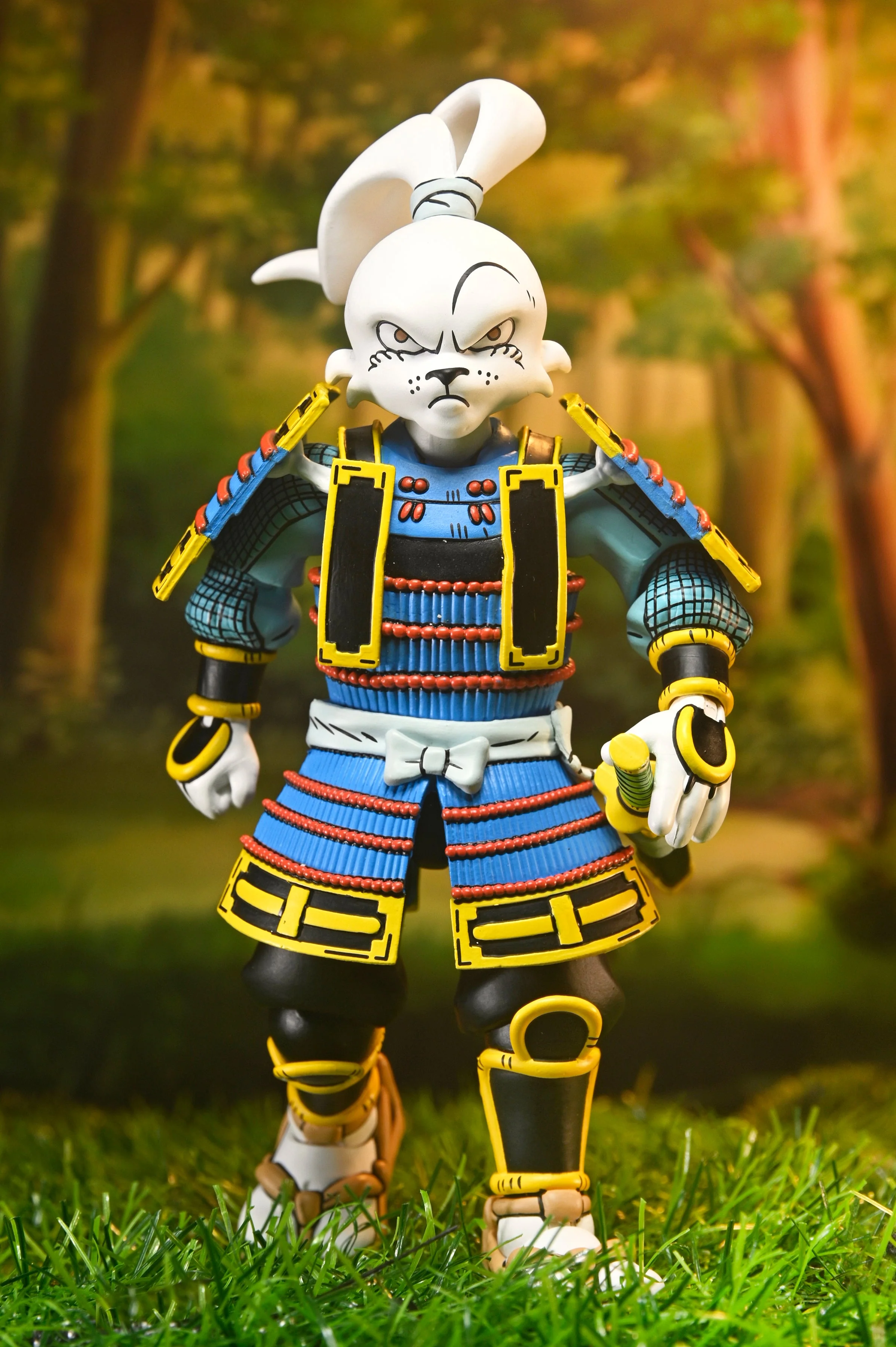 Teenage Mutant Ninja Turtles x Usagi Yojimbo - Ultimate 7” Scale Action Figure Bundle (Usagi, Leonardo, Donatello, Raphael & Michelangelo) - Image 6