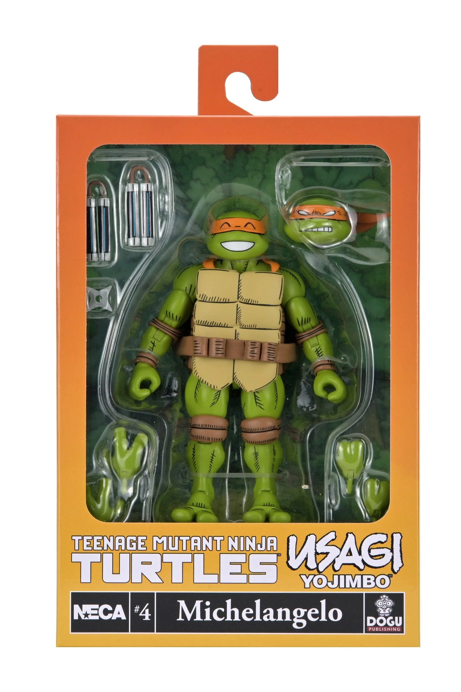Teenage Mutant Ninja Turtles x Usagi Yojimbo - Ultimate 7” Scale Action Figure Bundle (Usagi, Leonardo, Donatello, Raphael & Michelangelo) - Image 61