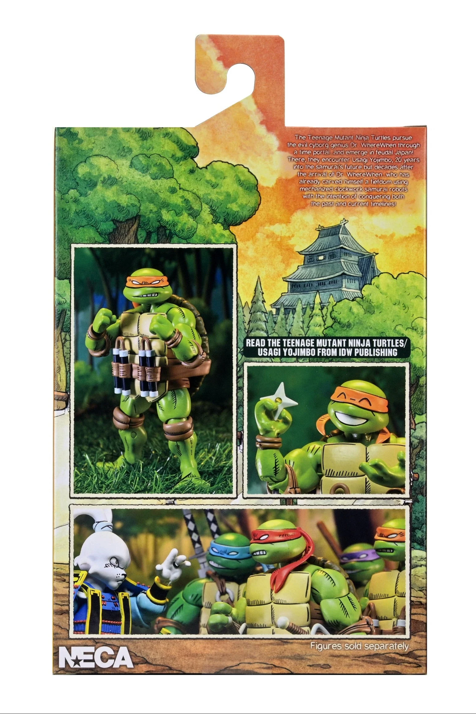 Teenage Mutant Ninja Turtles x Usagi Yojimbo - Ultimate 7” Scale Action Figure Bundle (Usagi, Leonardo, Donatello, Raphael & Michelangelo) - Image 62