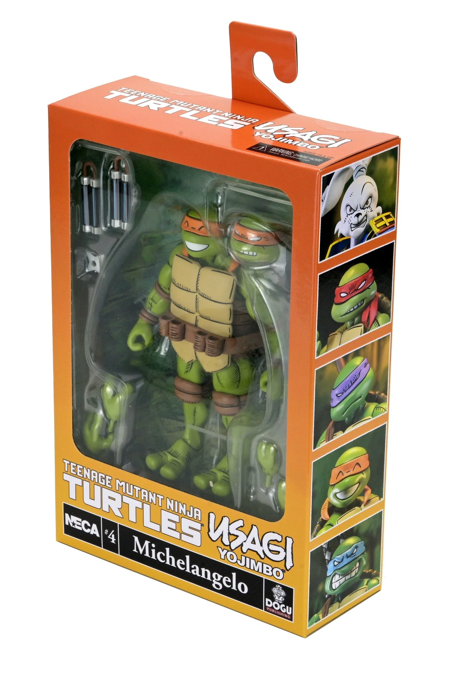 Teenage Mutant Ninja Turtles x Usagi Yojimbo - Ultimate 7” Scale Action Figure Bundle (Usagi, Leonardo, Donatello, Raphael & Michelangelo) - Image 63