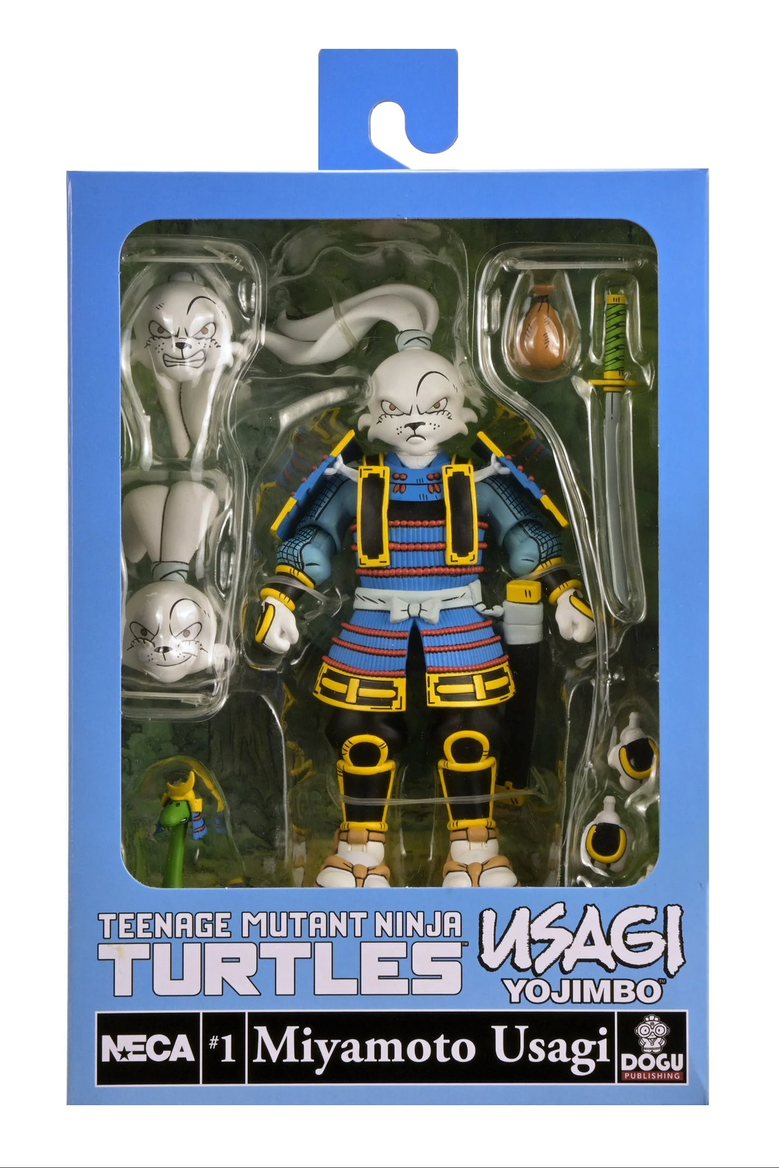 Teenage Mutant Ninja Turtles x Usagi Yojimbo - Ultimate 7” Scale Action Figure Bundle (Usagi, Leonardo, Donatello, Raphael & Michelangelo) - Image 9