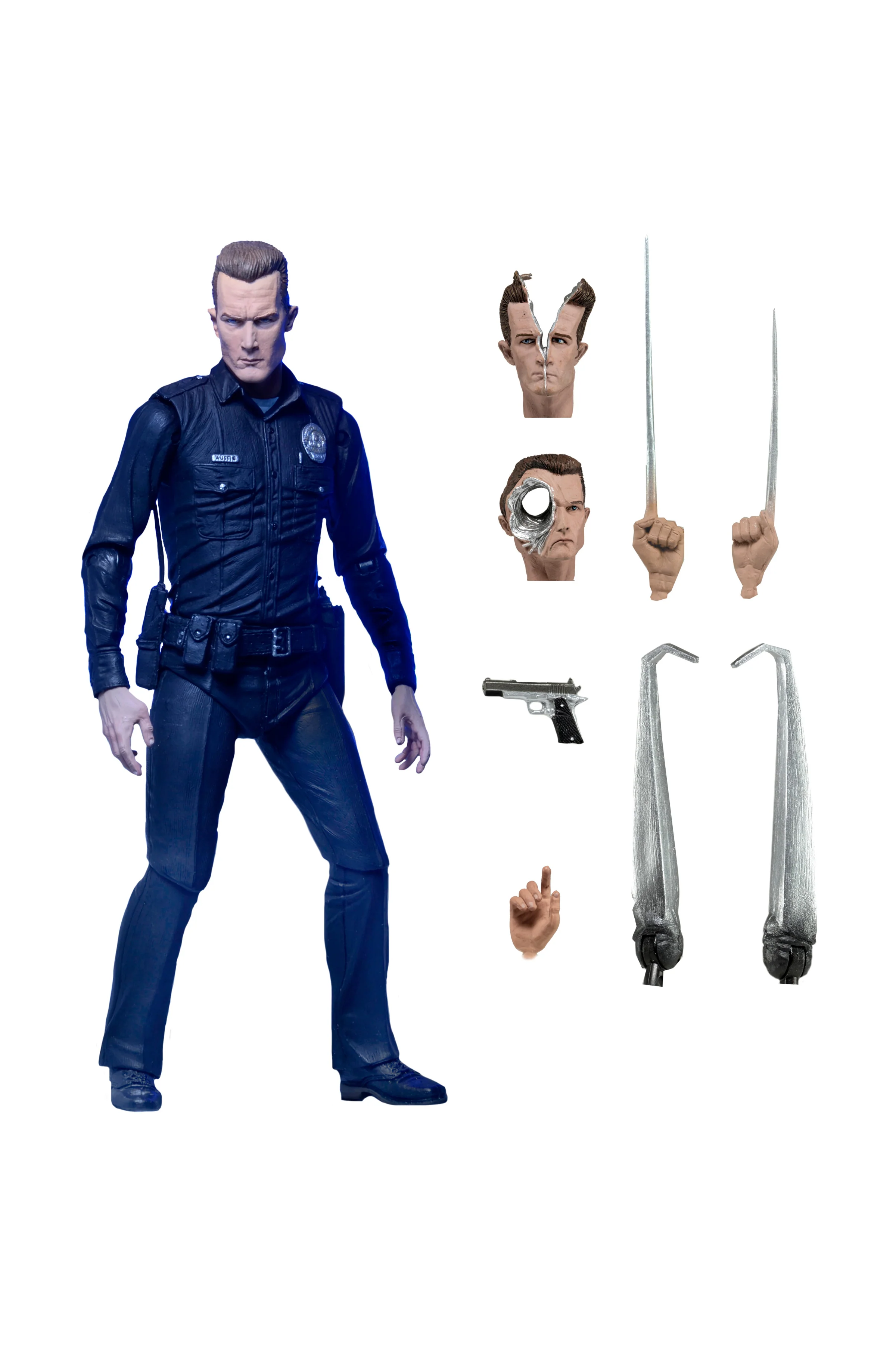 Terminator 2 - Ultimate T-1000 7" Scale Action Figure - Image 10