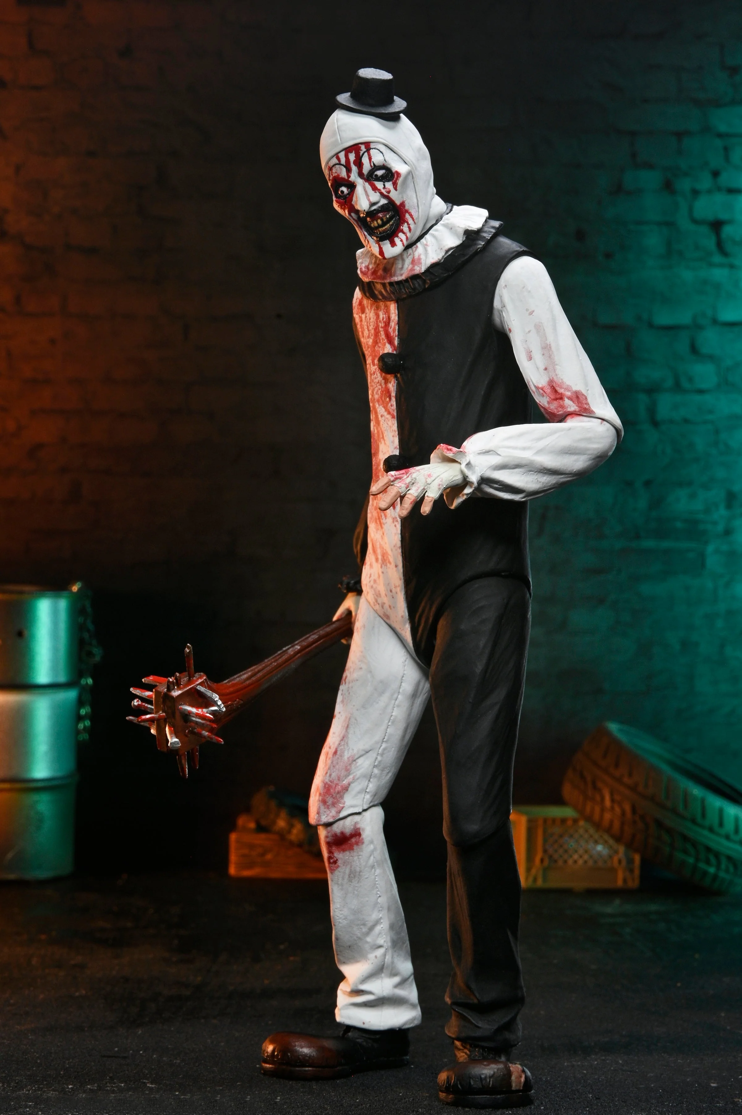 Terrifier 2 - Ultimate Art the Clown 7" Scale Action Figure (Blood Splattered) (PRE-ORDER)