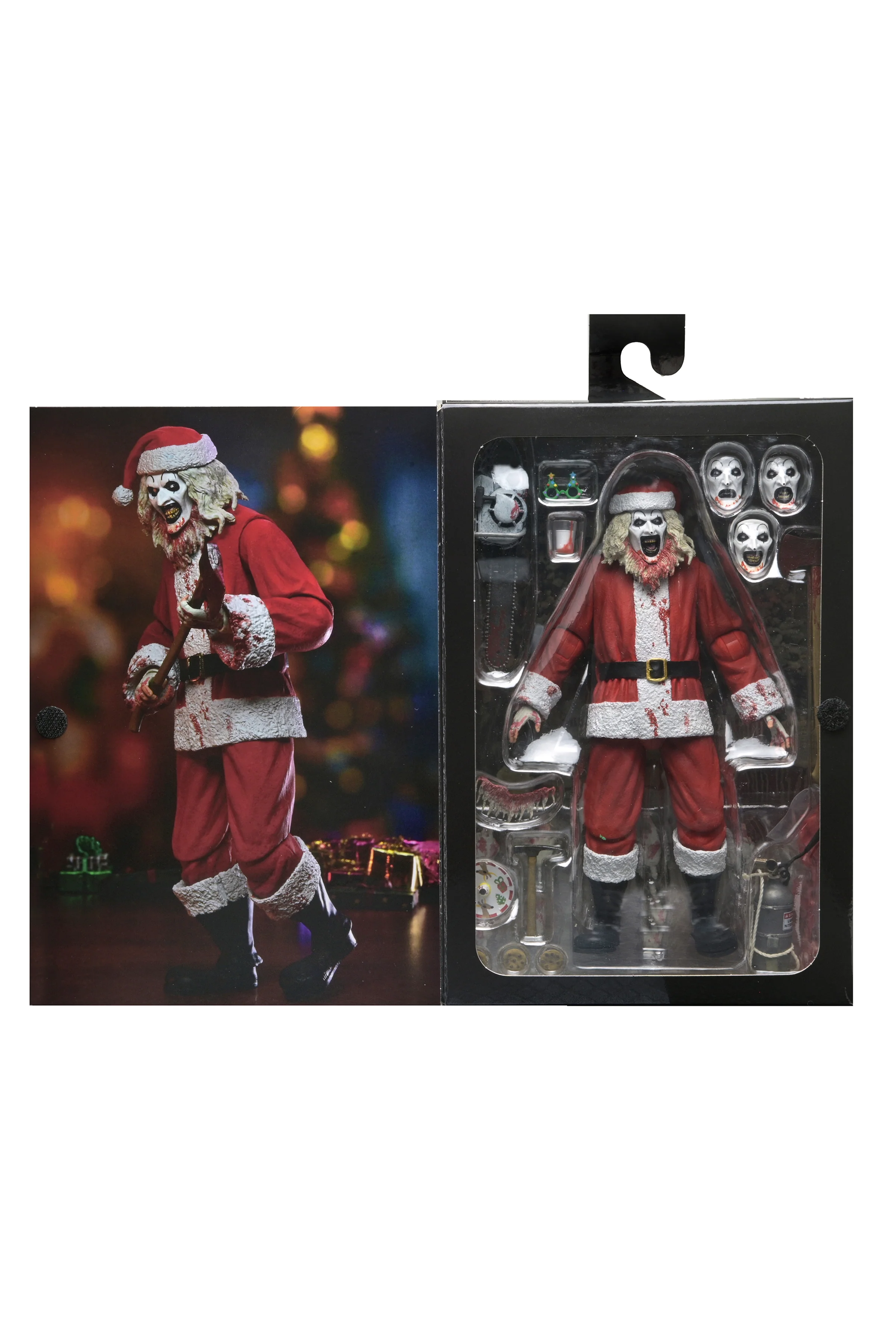 Terrifier 3 - Ultimate Bloody Santa Suit Art the Clown 7" Scale Action Figure (PRE-ORDER) - Image 13