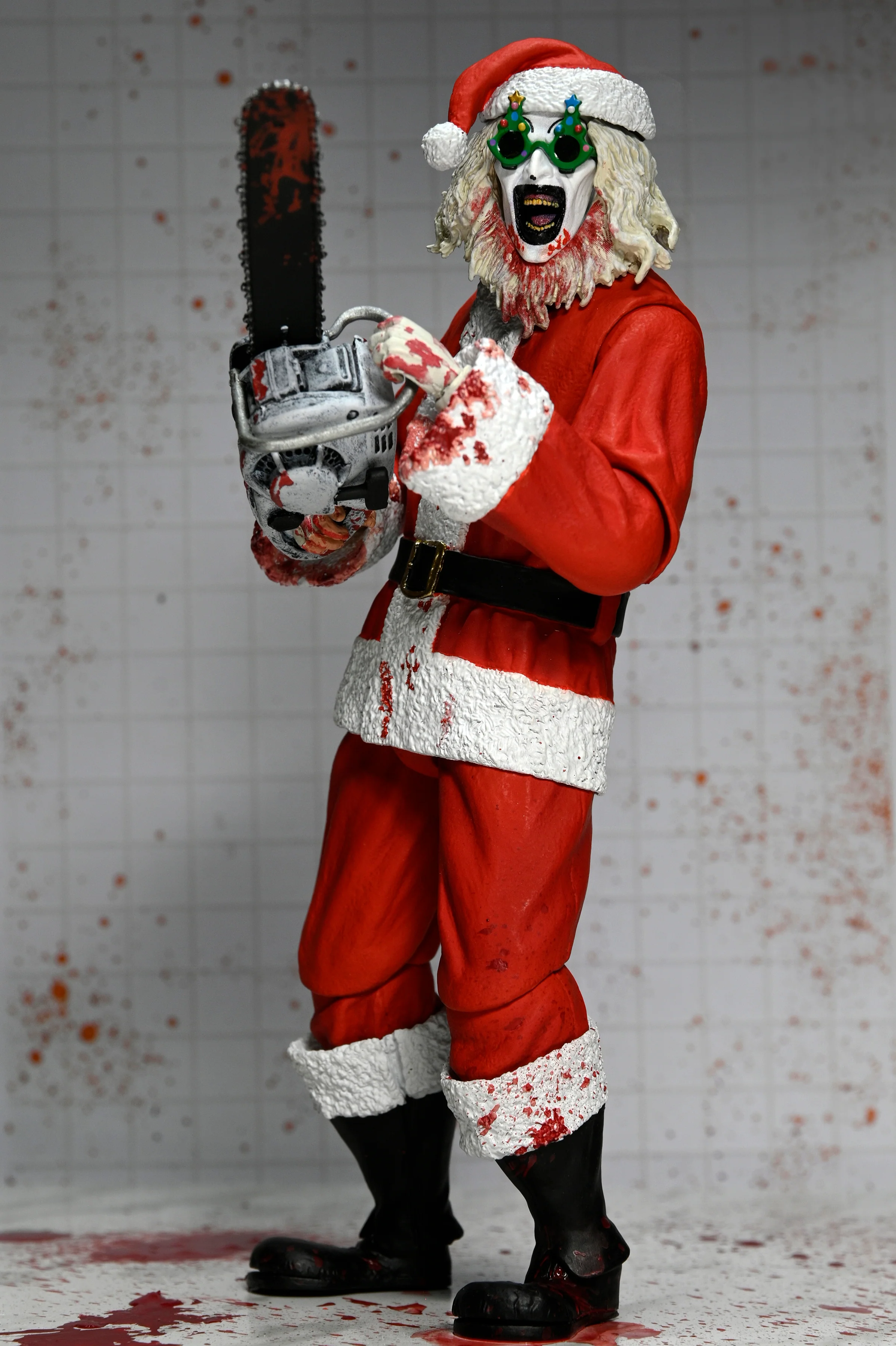 Terrifier 3 - Ultimate Bloody Santa Suit Art the Clown 7" Scale Action Figure (PRE-ORDER) - Image 2