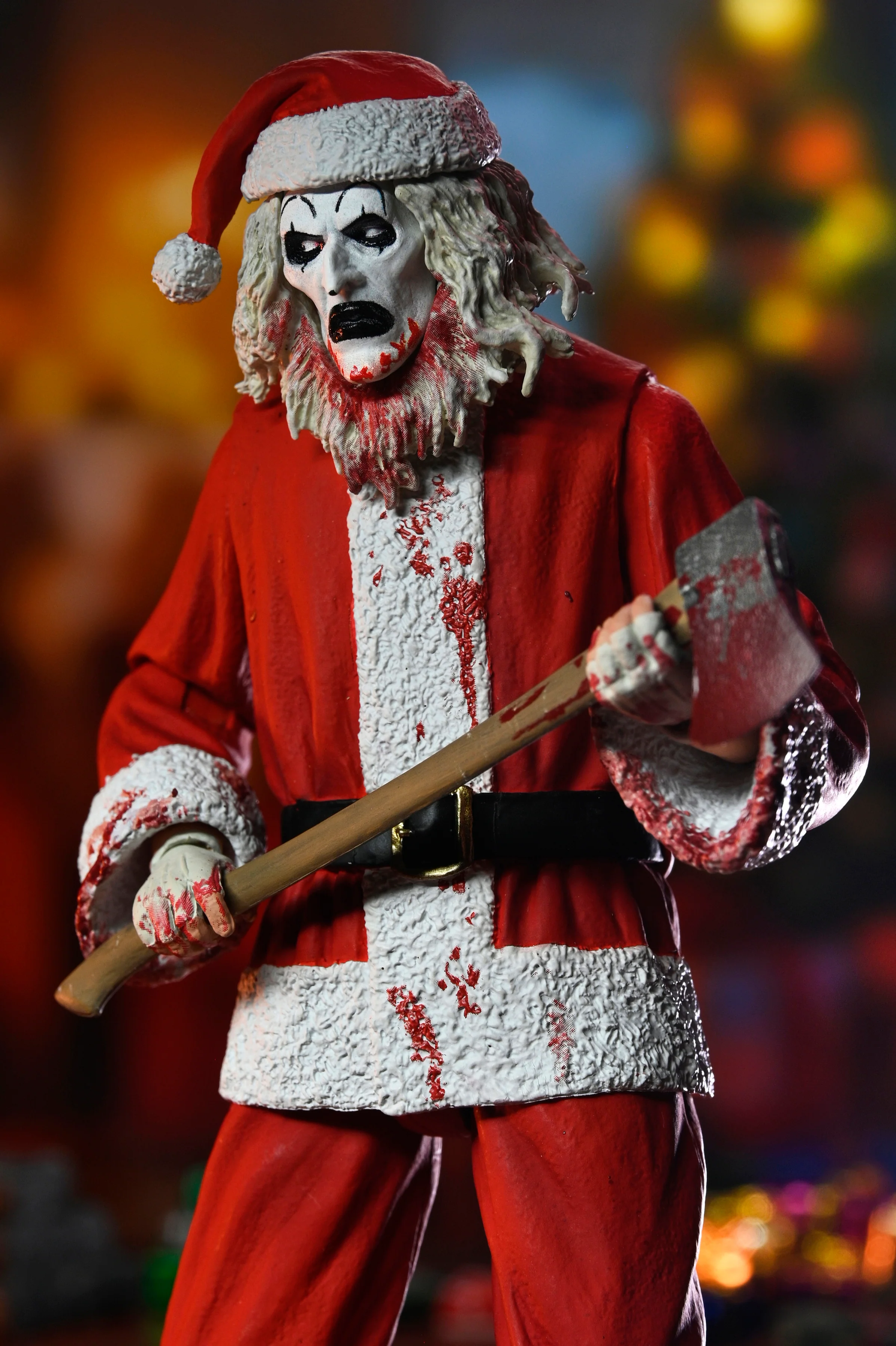 Terrifier 3 - Ultimate Bloody Santa Suit Art the Clown 7" Scale Action Figure (PRE-ORDER) - Image 7