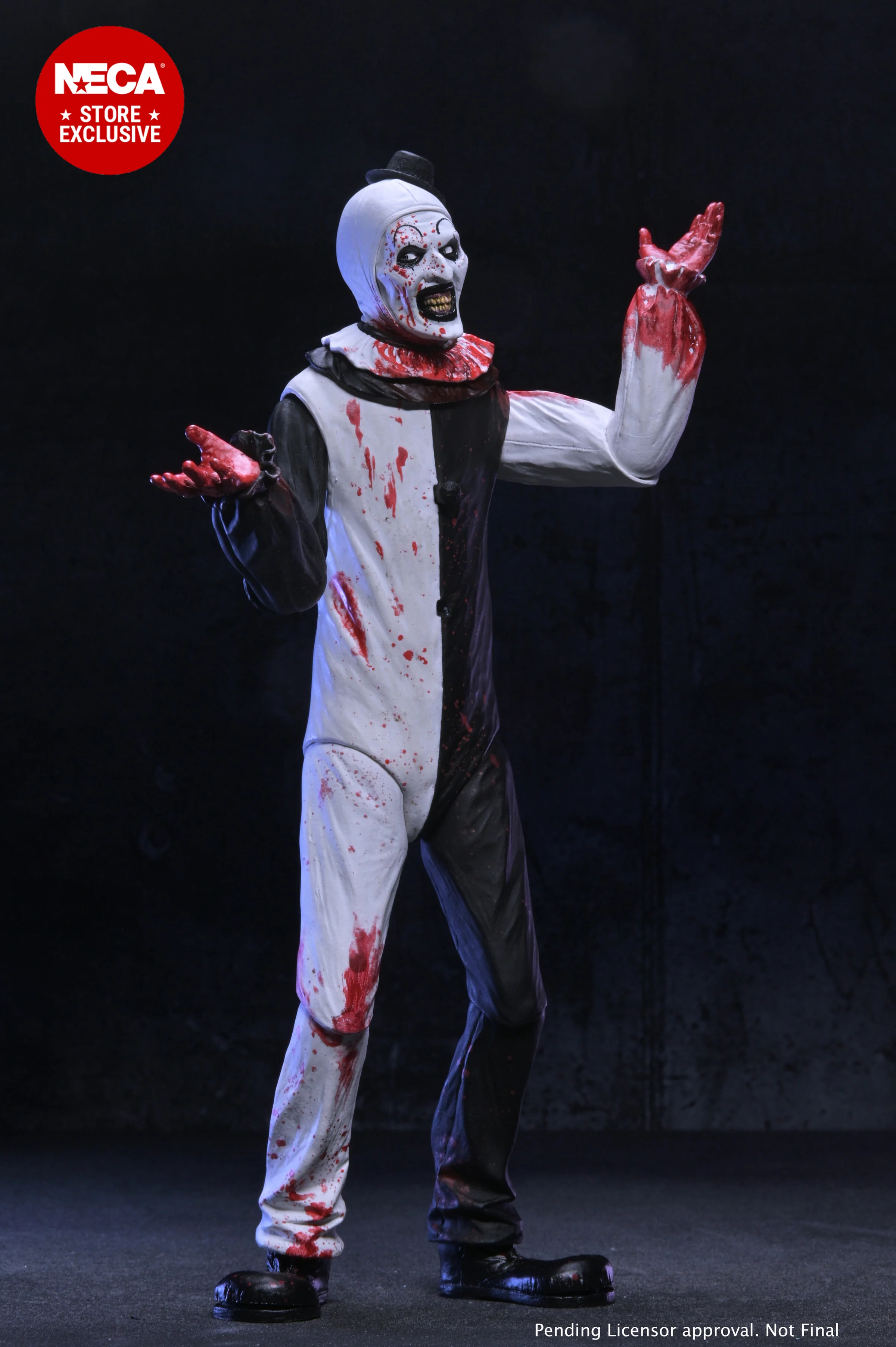 Terrifier - Bloody Art the Clown 1/4 Scale Action Figure (PRE-ORDER) (NECA STORE EXCLUSIVE)