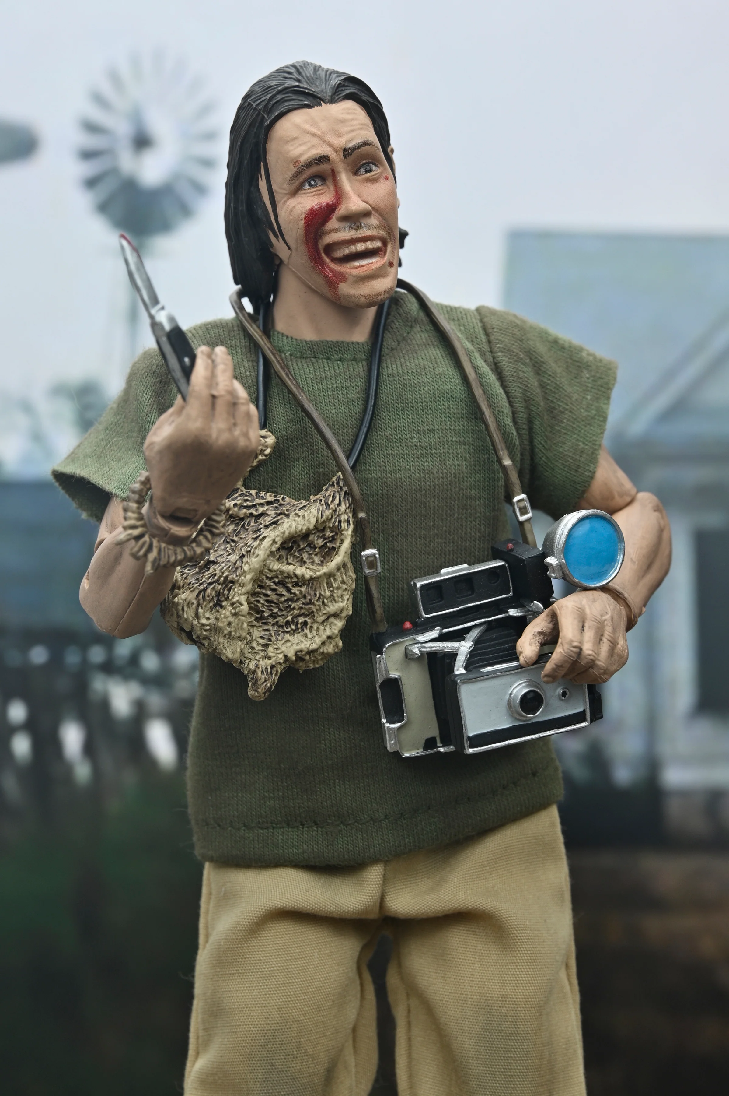 Texas Chainsaw Massacre - 50th Anniversary Hitchhiker 8" Clothed Action Figure - Image 2
