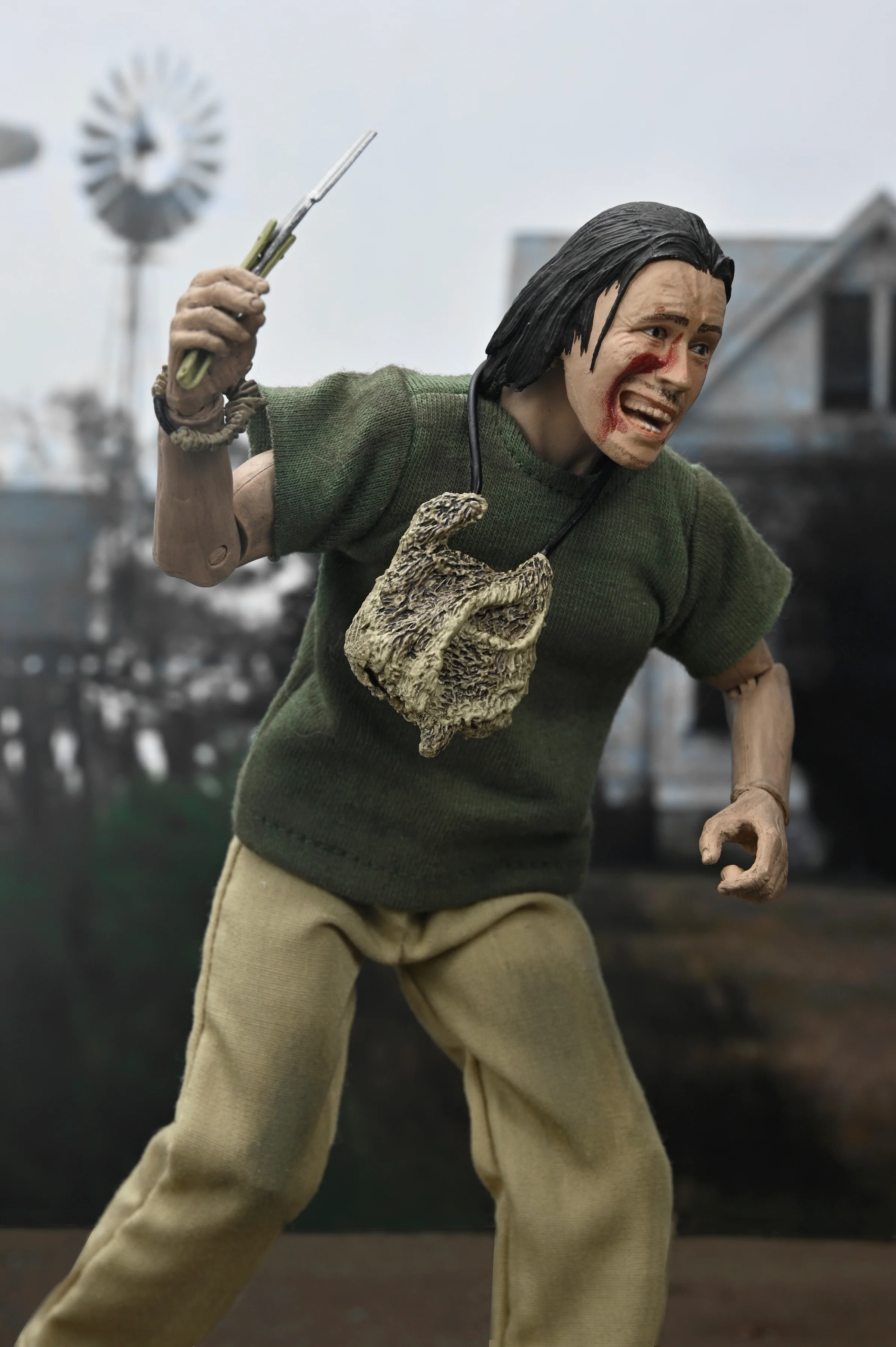 Texas Chainsaw Massacre - 50th Anniversary Hitchhiker 8" Clothed Action Figure - Image 3