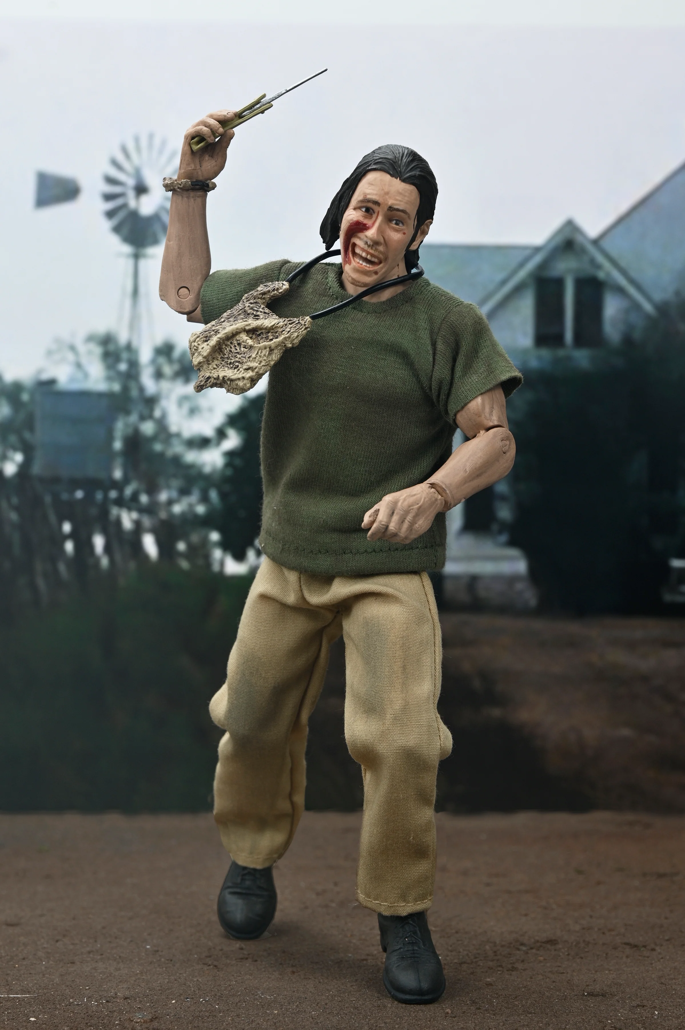 Texas Chainsaw Massacre - 50th Anniversary Hitchhiker 8" Clothed Action Figure - Image 4