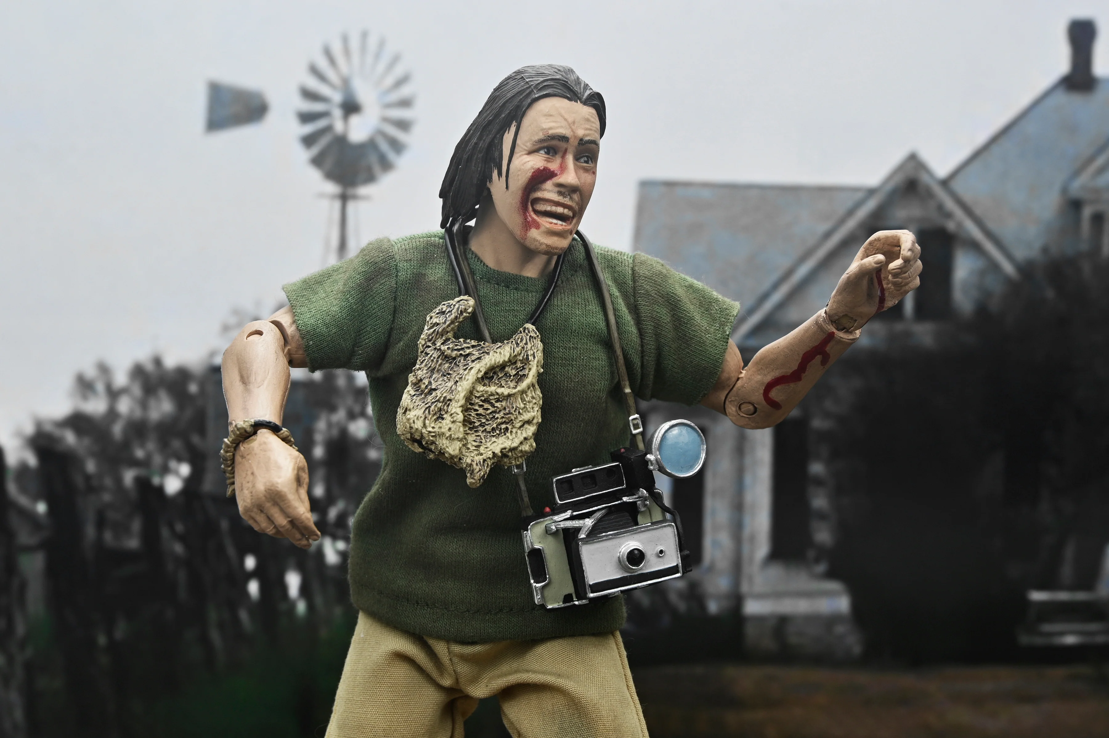 Texas Chainsaw Massacre - 50th Anniversary Hitchhiker 8" Clothed Action Figure - Image 7