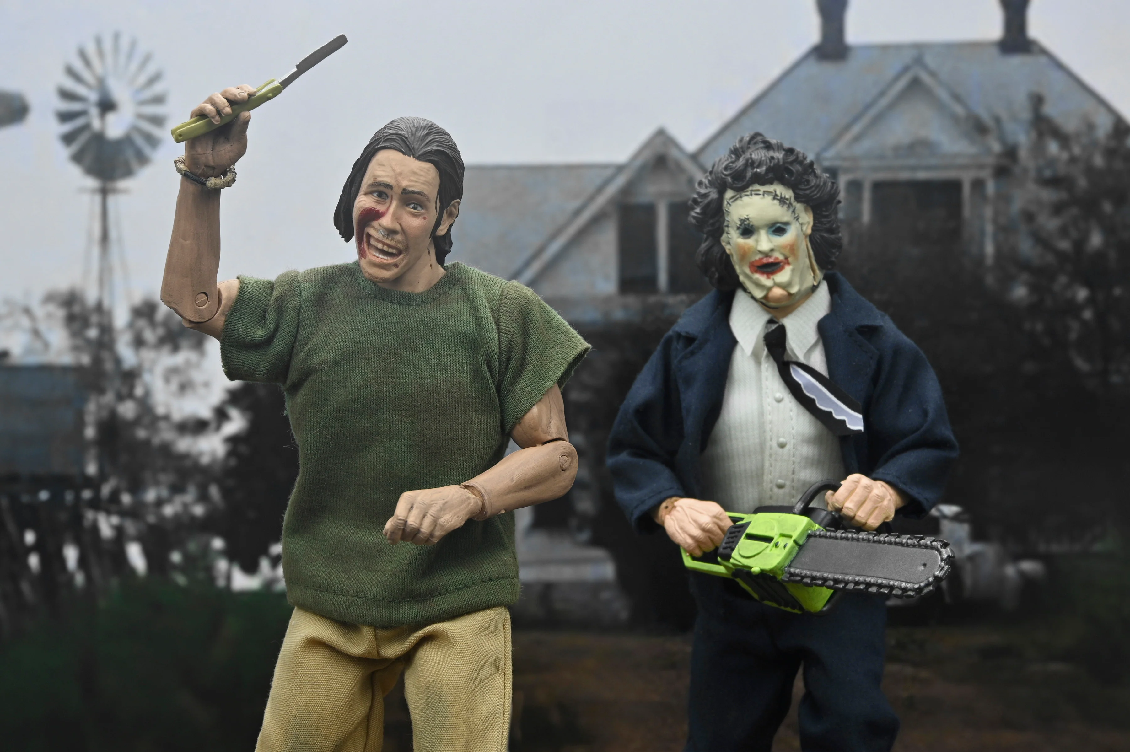 Texas Chainsaw Massacre - 50th Anniversary Hitchhiker 8" Clothed Action Figure - Image 9
