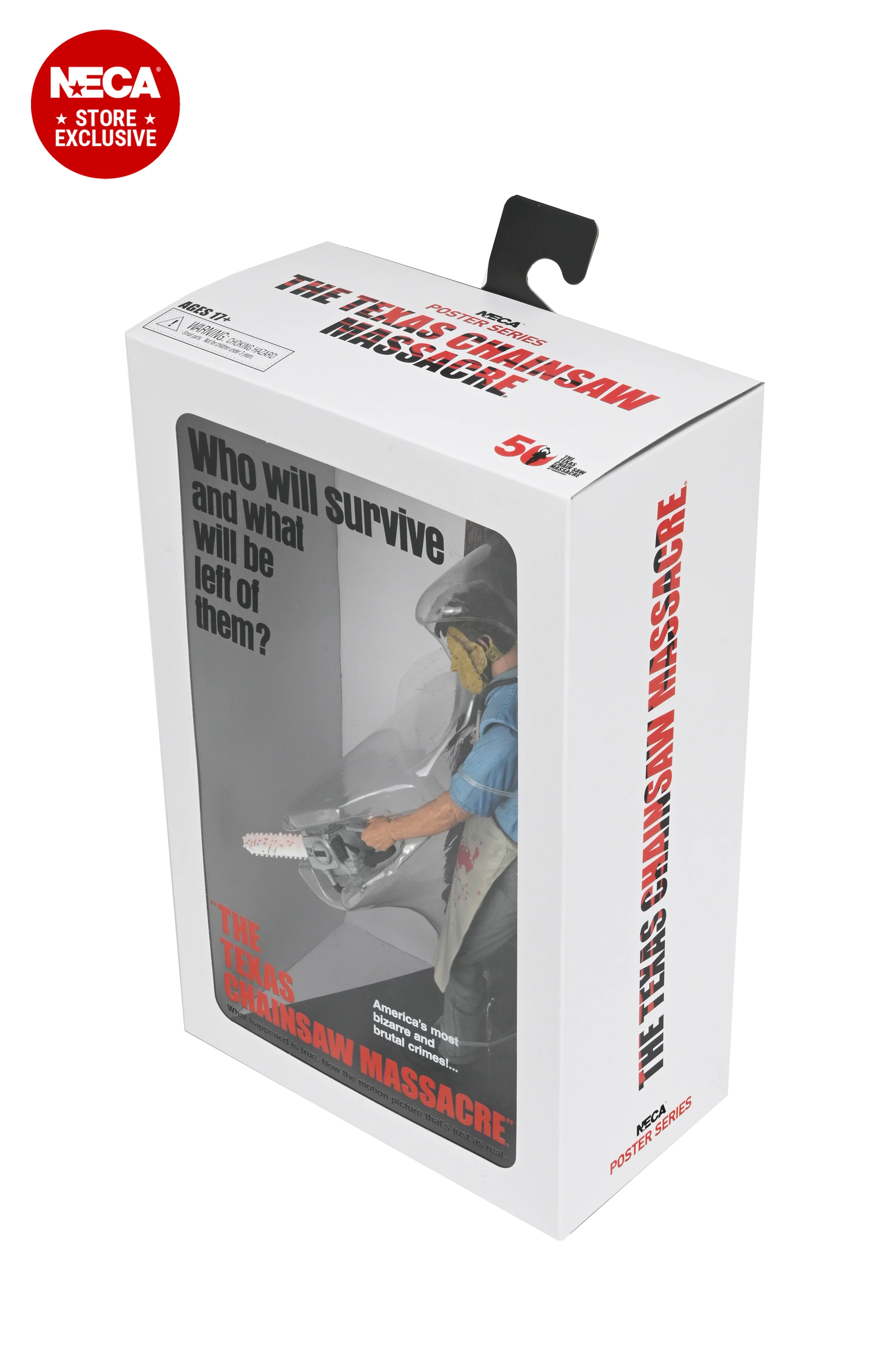 Texas Chainsaw Massacre - 50th Anniversary Ultimate Poster Leatherface 7" Scale Action Figure - Image 10