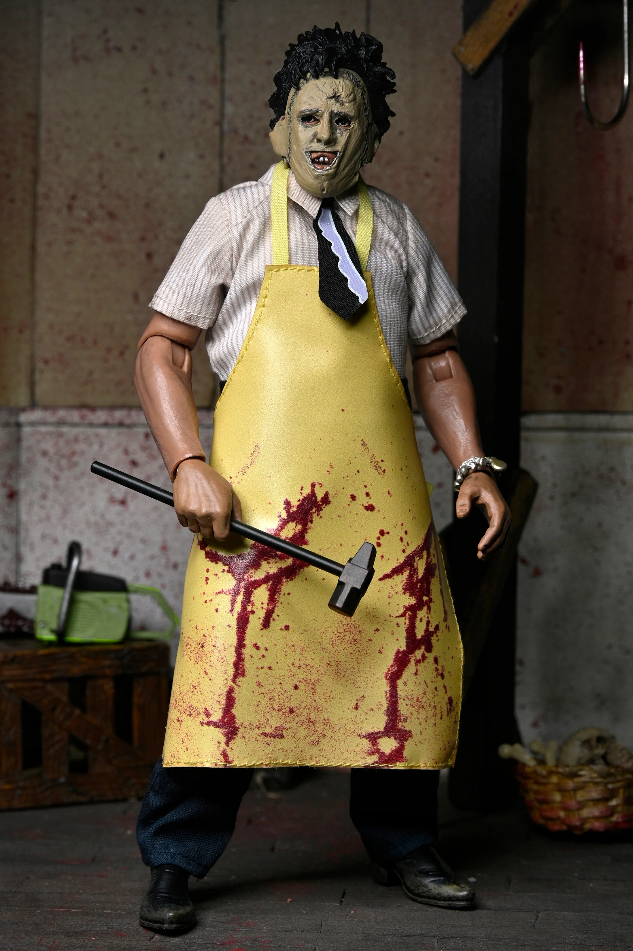 Texas Chainsaw Massacre - Leatherface 8" Clothed Action Figure in Window Box Packaging (PRE-ORDER)