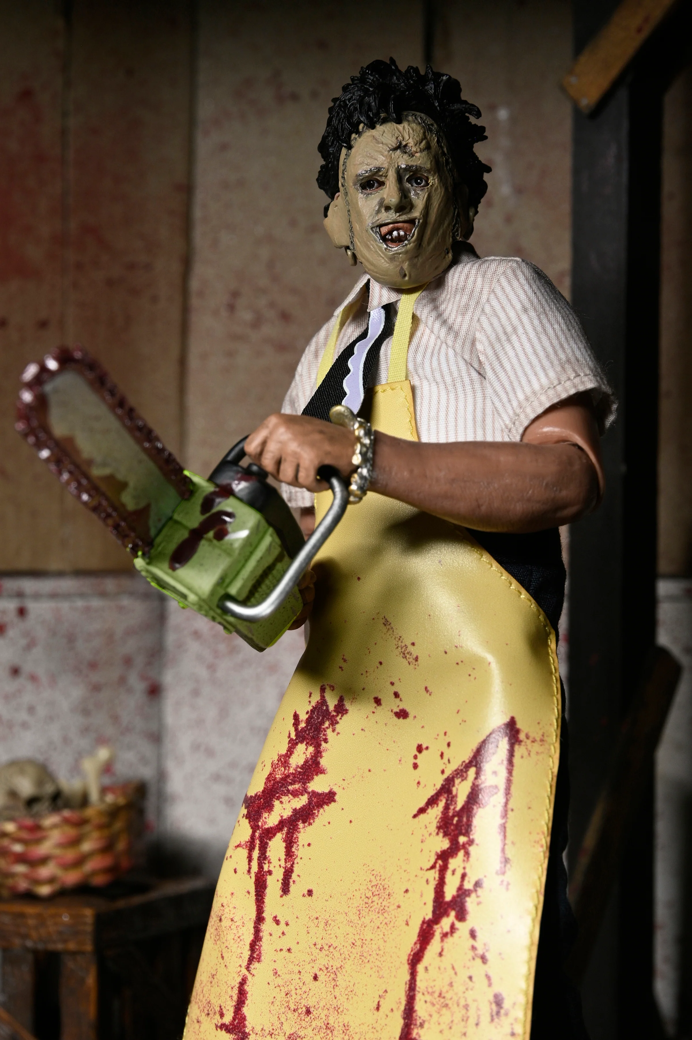 Texas Chainsaw Massacre - Leatherface 8" Clothed Action Figure in Window Box Packaging (PRE-ORDER) - Image 2