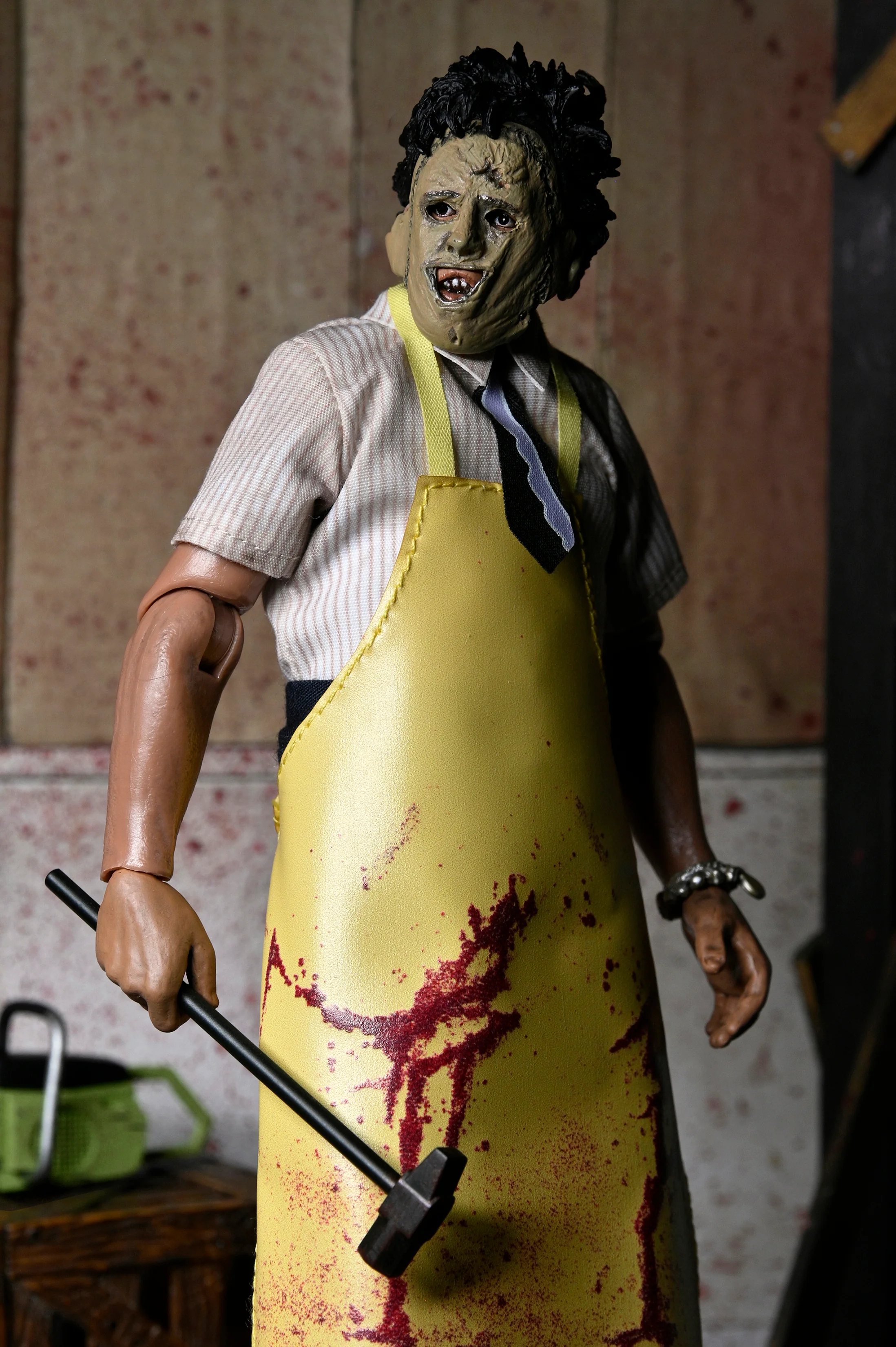 Texas Chainsaw Massacre - Leatherface 8" Clothed Action Figure in Window Box Packaging (PRE-ORDER) - Image 4
