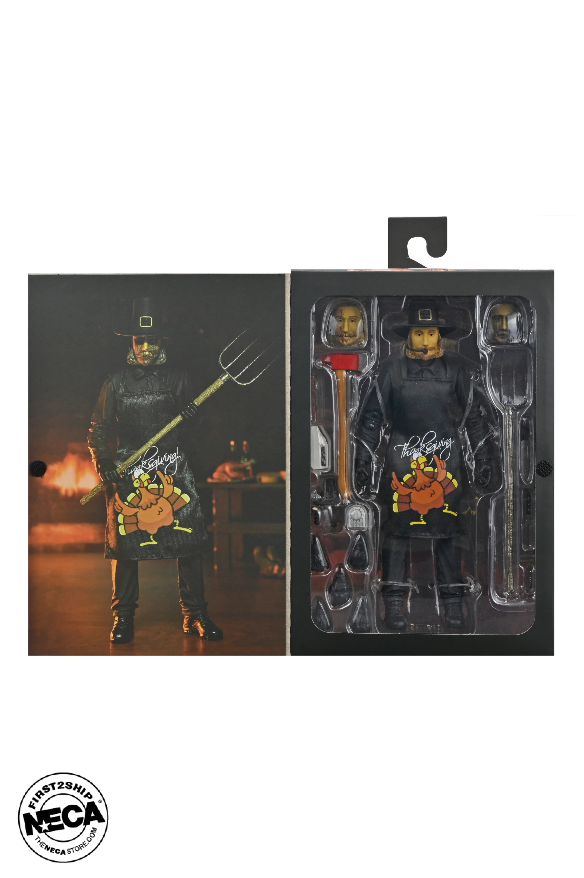 Thanksgiving - Ultimate “No Leftovers” John Carver 7” Scale Action Figure - Image 8