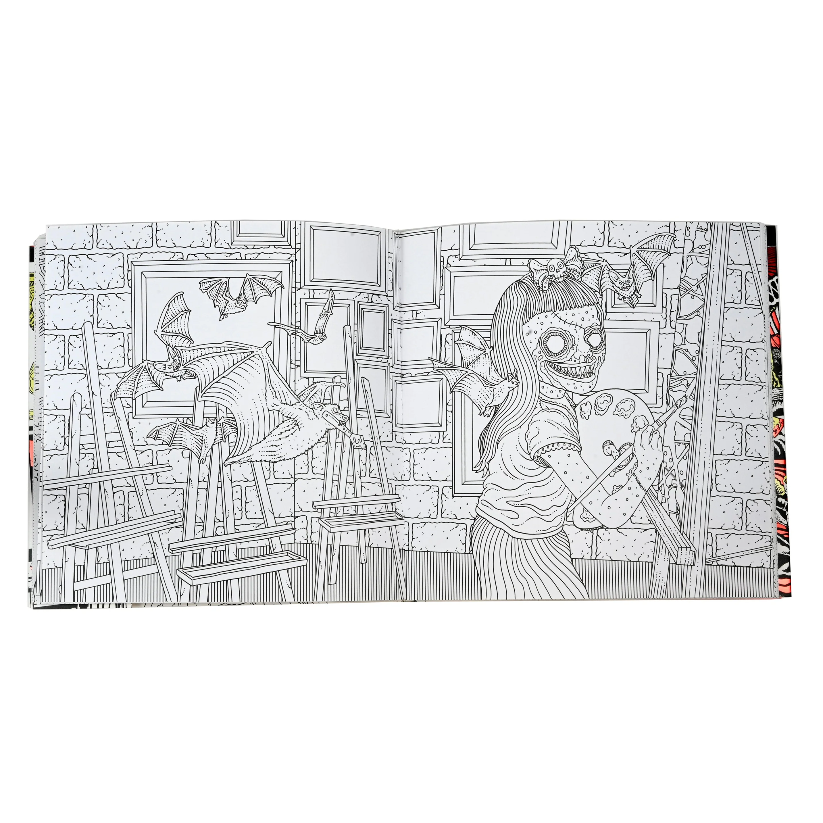 The Beauty of Horror - Ghouliana & Poppet 8" Scale Clothed Action Figure Deluxe Afterlife Set with Limited-Edition Coloring Book Signed by Alan Robert - Image 12