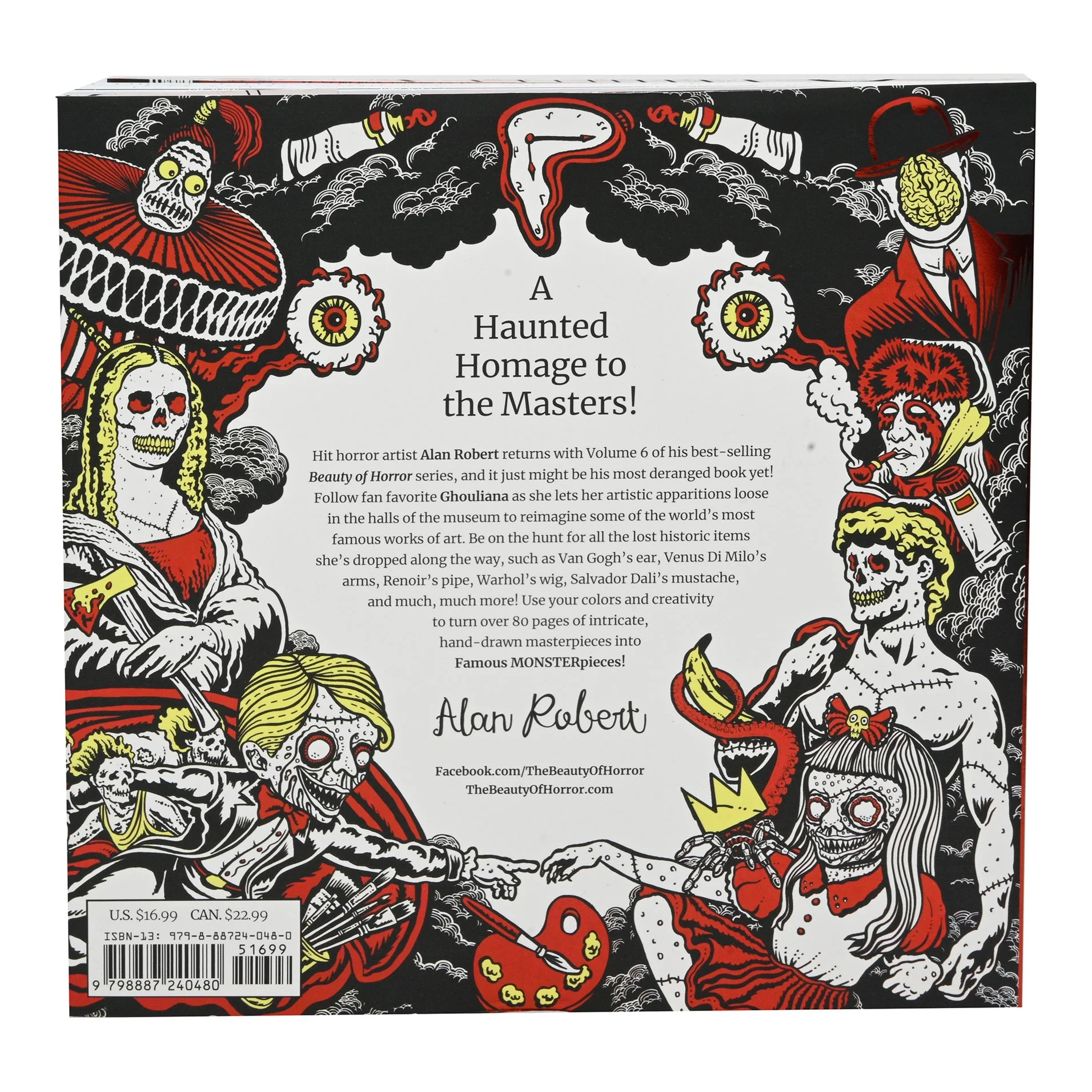 The Beauty of Horror - Ghouliana & Poppet 8" Scale Clothed Action Figure Deluxe Afterlife Set with Limited-Edition Coloring Book Signed by Alan Robert - Image 14