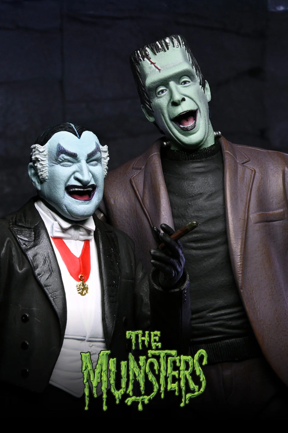 The Munsters (TV Series) - Ultimate Grandpa and Herman Munster 7” Scale Action Figure Bundle