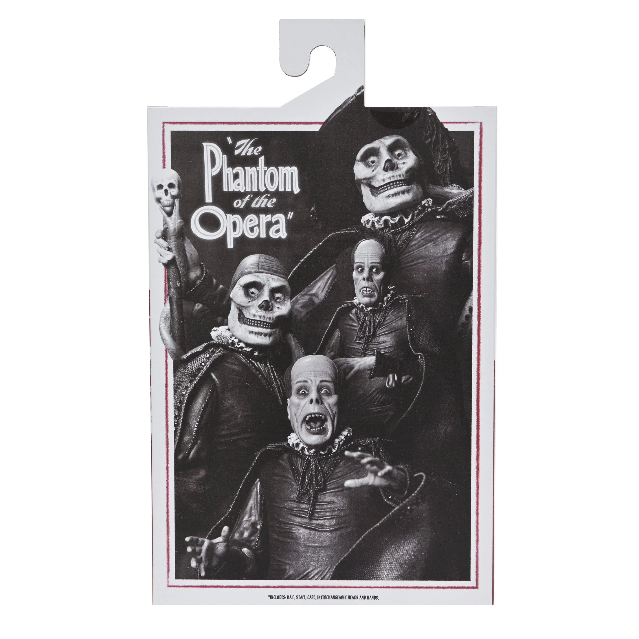 The Phantom of the Opera (1925) - Phantom of the Opera "Masque of the Red Death" 7" Scale Action Figure (Black & White) - Image 16
