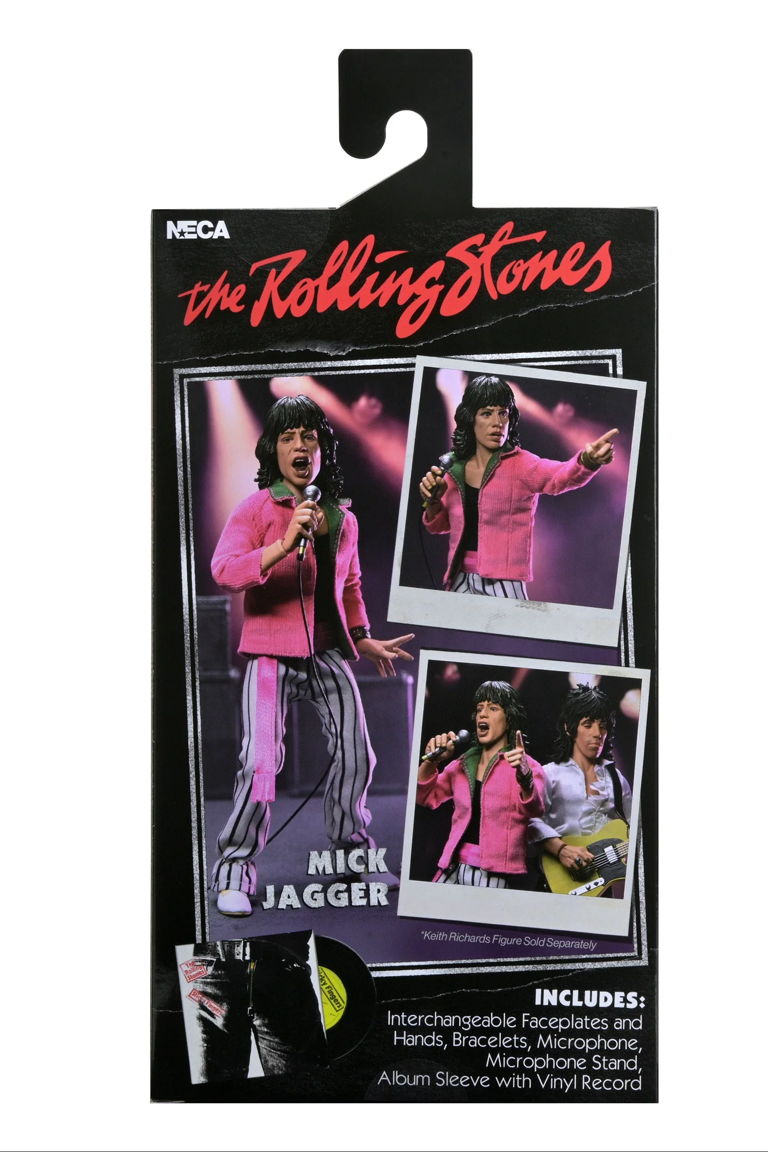 The Rolling Stones - Mick Jagger (1975) 8” Clothed Action Figure - Image 11