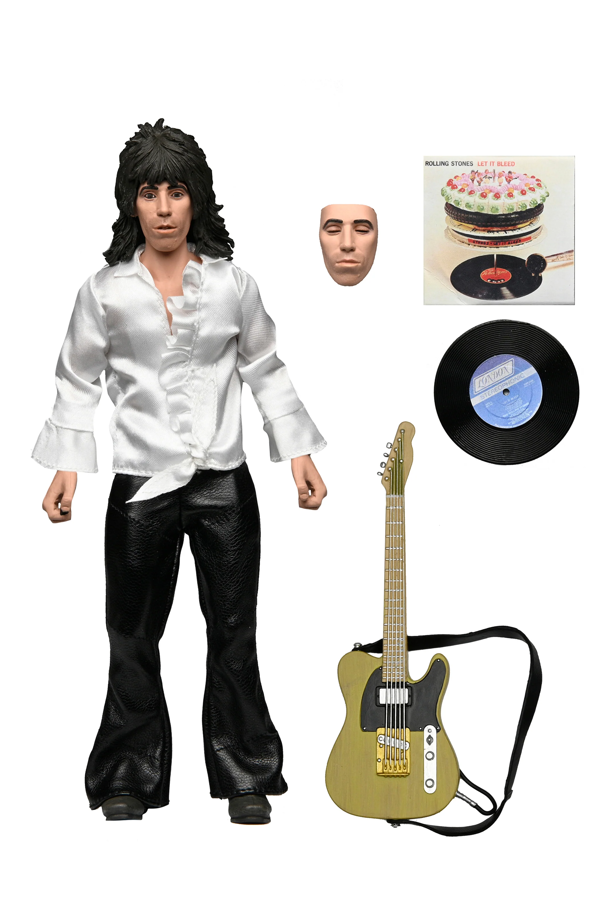 The Rolling Stones - Keith Richards (1975) 8” Clothed Action Figure - Image 5