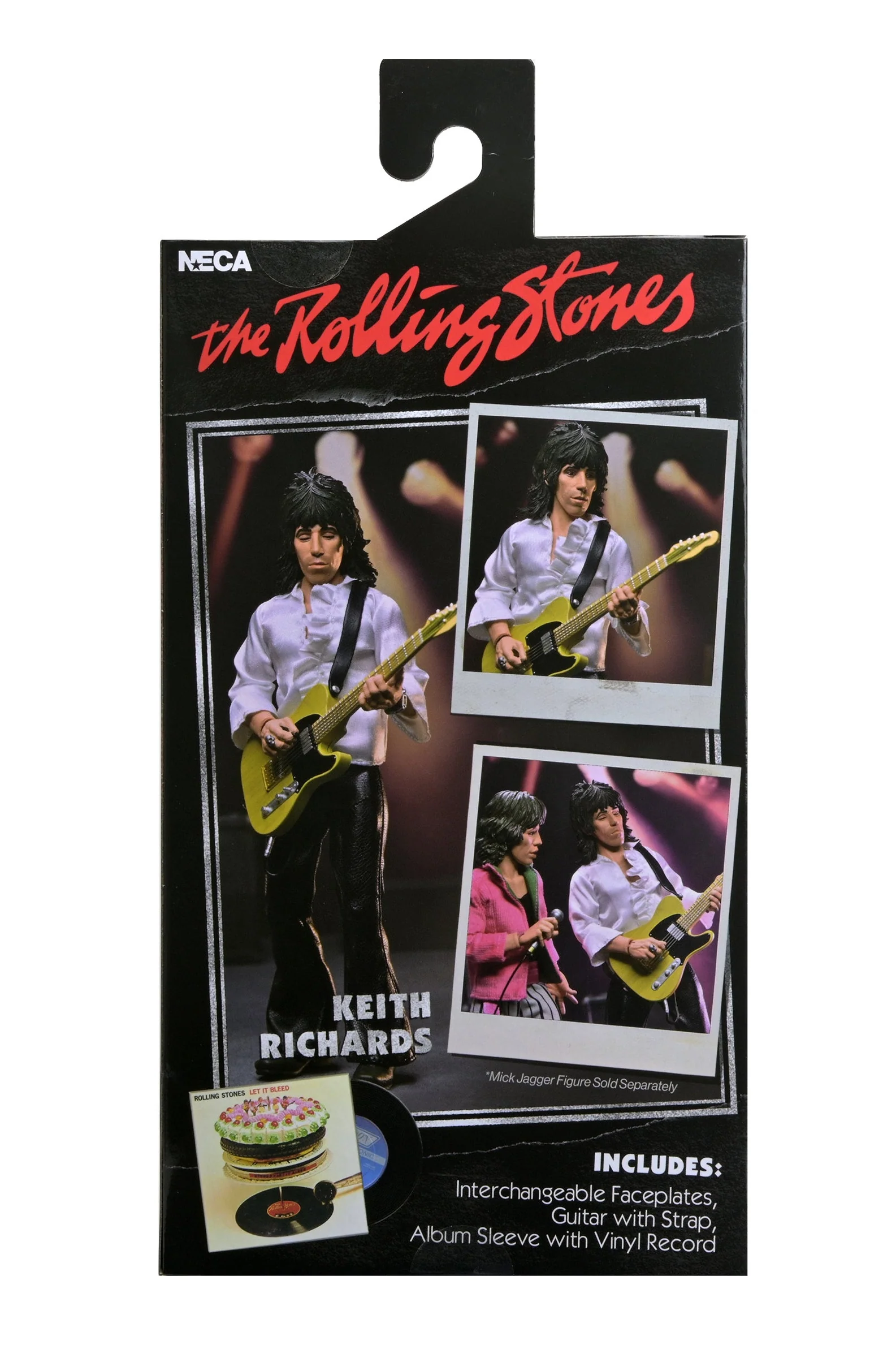 The Rolling Stones - Keith Richards (1975) 8” Clothed Action Figure - Image 7