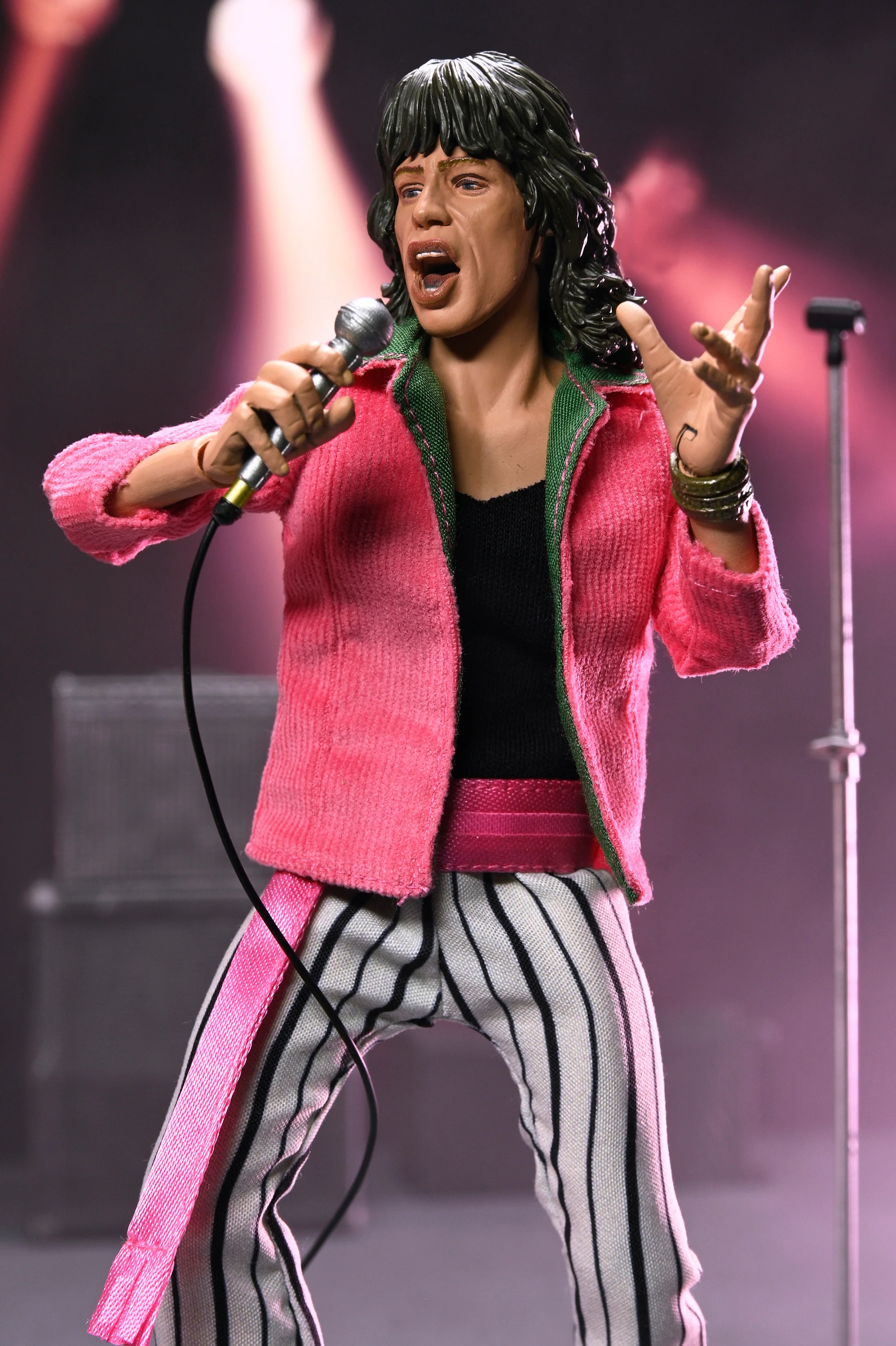 The Rolling Stones - Mick Jagger (1975) 8” Clothed Action Figure - Image 2